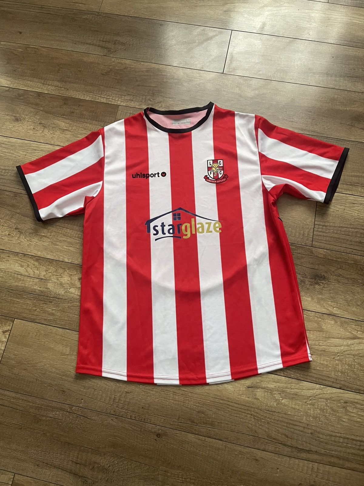 Other 2006/2007 Uhlsport Lincoln City FC Soccer Jersey Vintage Tee Size US M / EU 48-50 / 2 - 2 Thumbnail