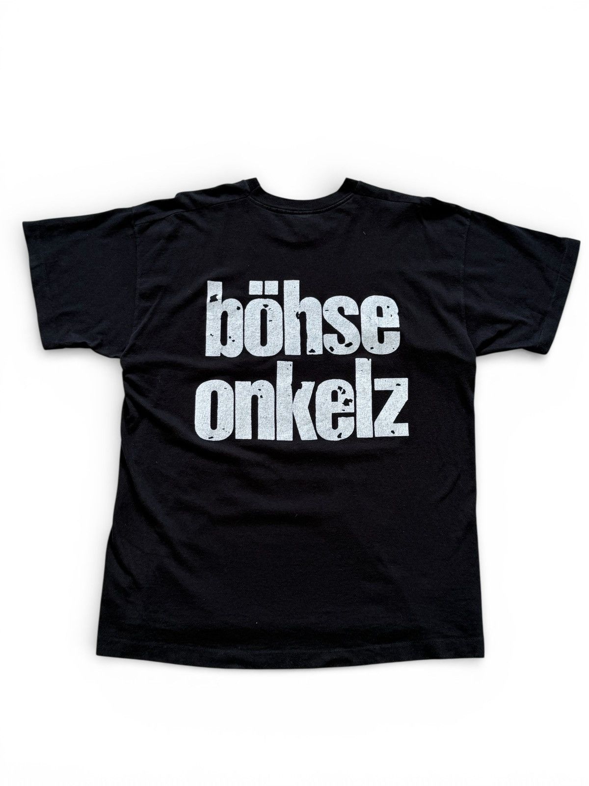 Band Tees Vintage 90s Bohse Onkelz T-Shirt Size US XL / EU 56 / 4 - 3 Thumbnail