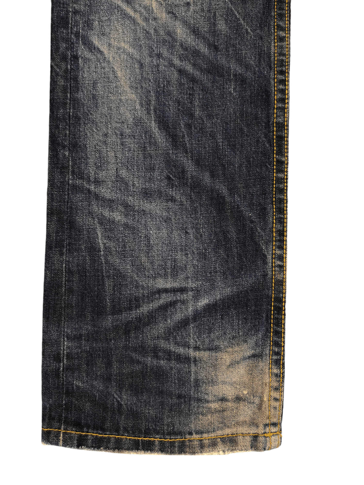 Le Grande Bleu (L.G.B.) Lolita By Yoshitomo Nara Clawmark Distress Faded Jeans Size US 30 / EU 46 - 8 Thumbnail