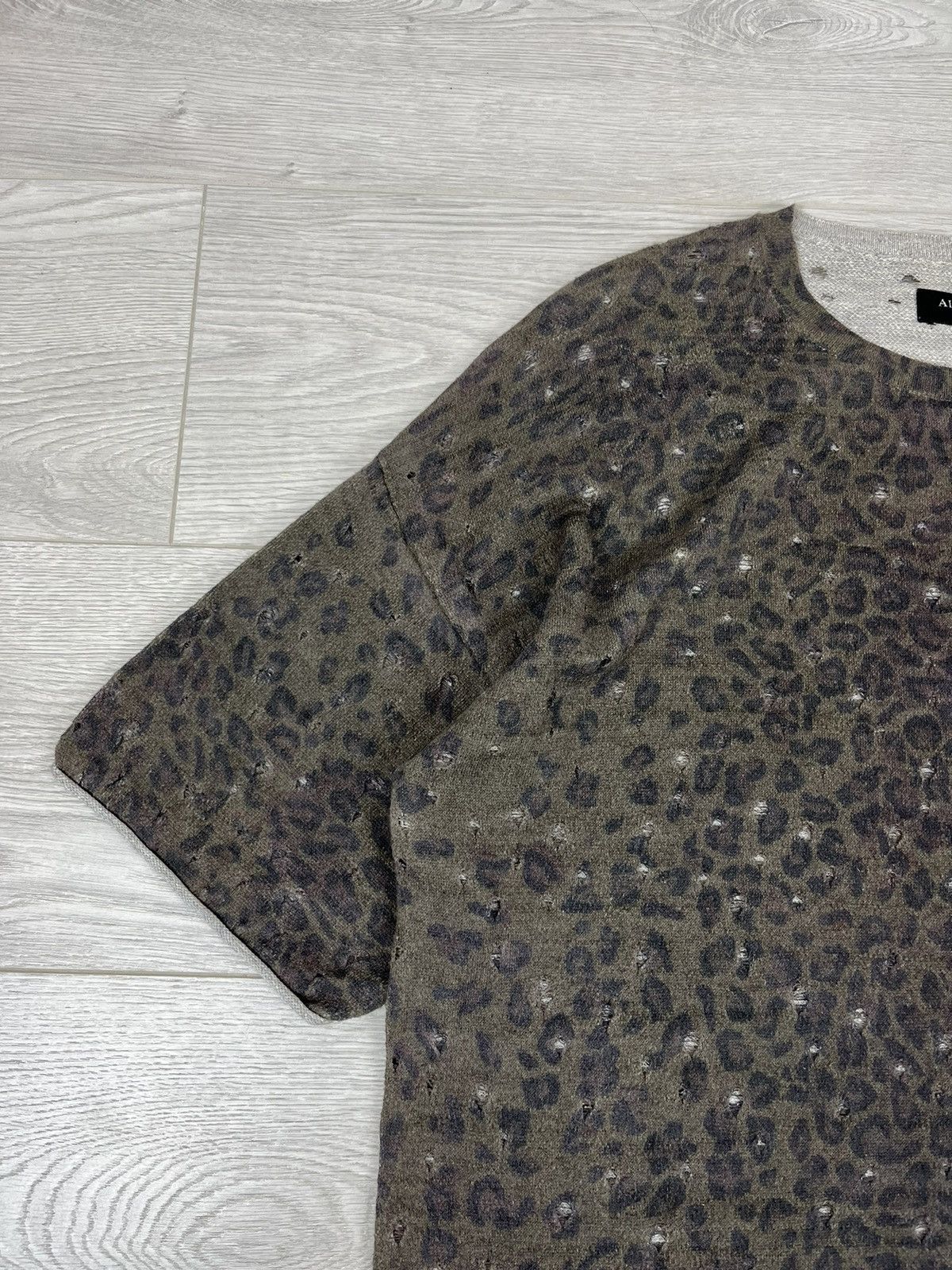 Allsaints Allsaints Ferra SS Crew Distressed T Shirt Size US L / EU 52-54 / 3 - 4 Thumbnail