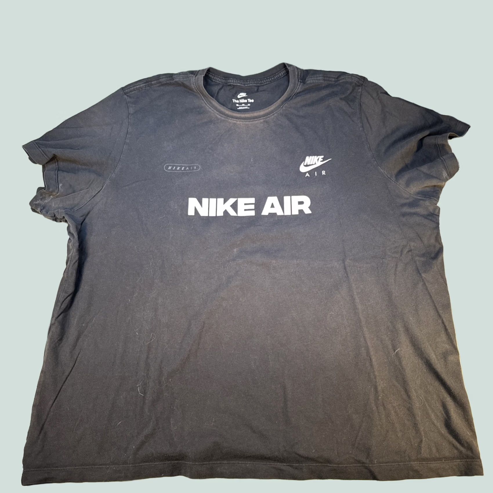 Nike Nike Air The Nike Tee T Shirt Mens L Black Short Sleeve Logo Casual Size US L / EU 52-54 / 3 - 1 Thumbnail