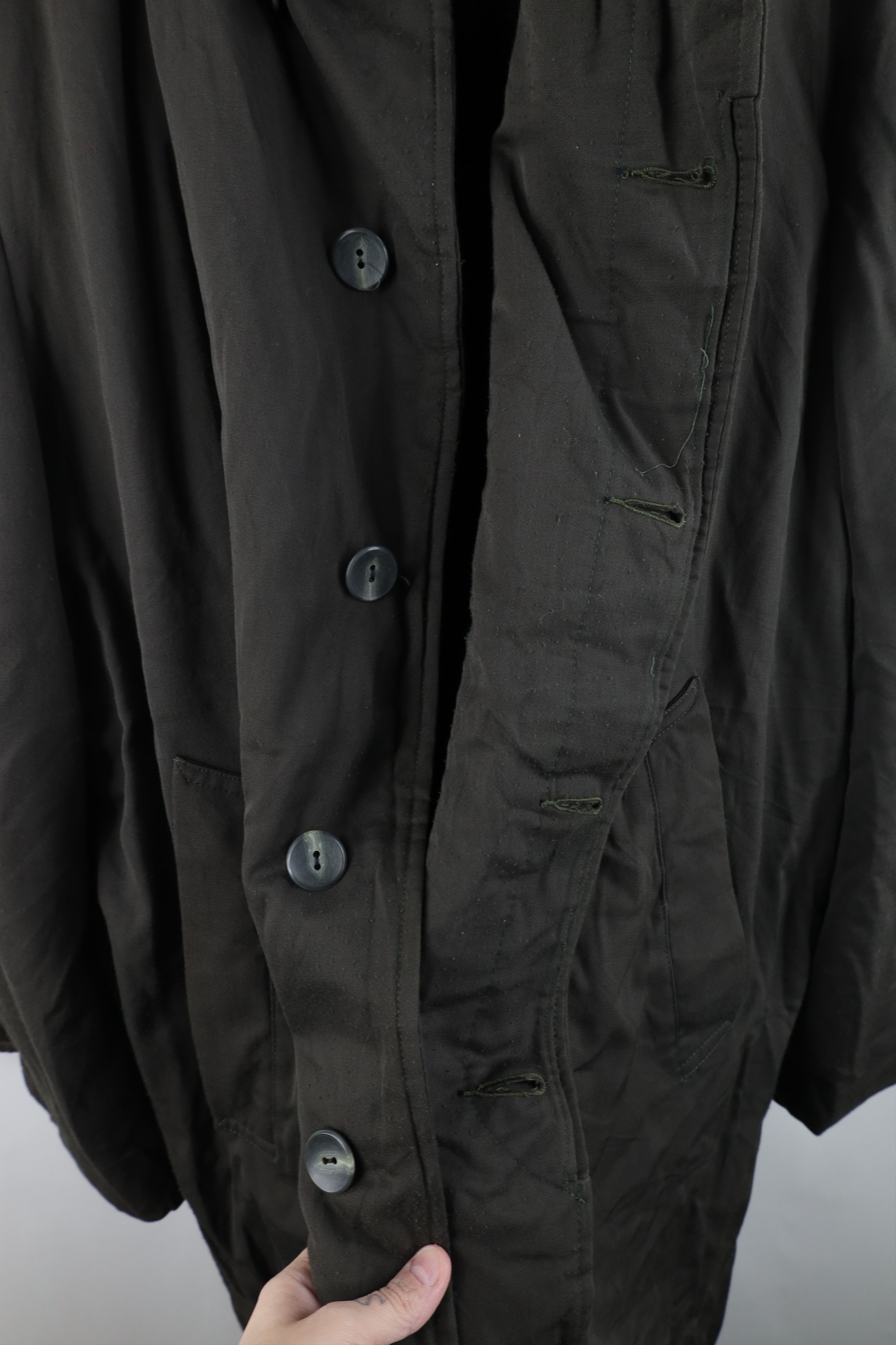 Vintage Vintage 50s 60s Streetwear Gabardine Trench Coat Rain Jacket Size US XXL / EU 58 / 5 - 9 Thumbnail