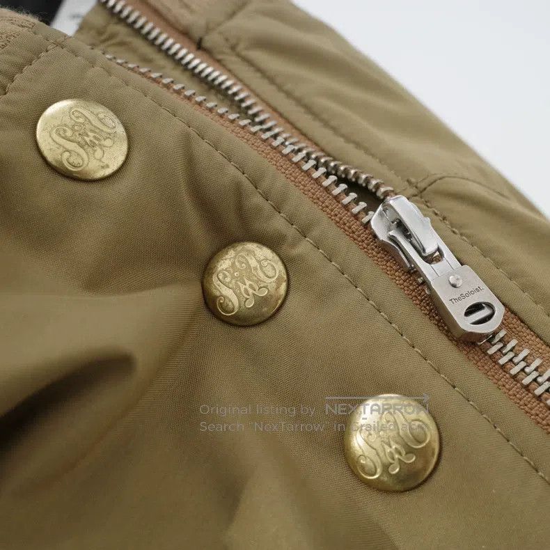 Takahiromiyashita The Soloist. Takahiromiyashita The Soloist. Flight jacket type III. Cot Size US S / EU 44-46 / 1 - 6 Thumbnail
