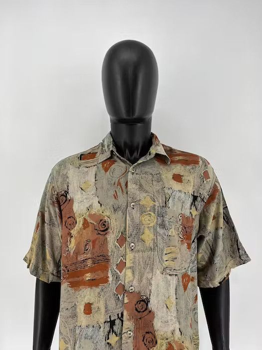 Vintage Vintage Crazy Aloha Joe Hawaiian Shirt Beach Surfing Rare Size US M / EU 48-50 / 2 - 4 Thumbnail