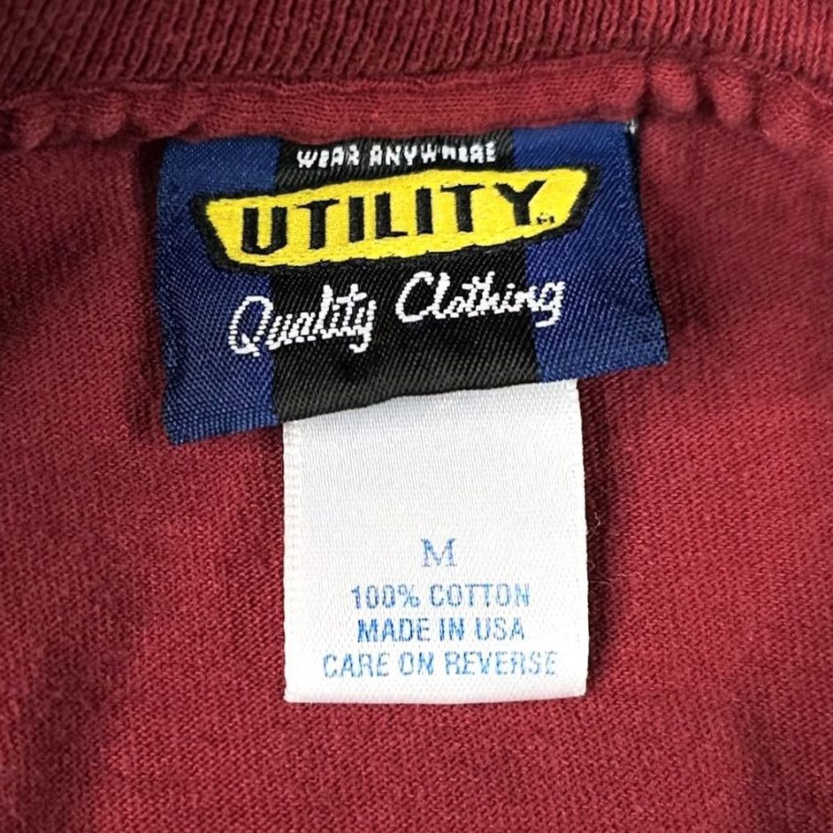 Vintage VINTAGE Utility Board Shop T Shirt Mens Size Medium 90s Skateboarding Made In USA Size US M / EU 48-50 / 2 - 7 Thumbnail