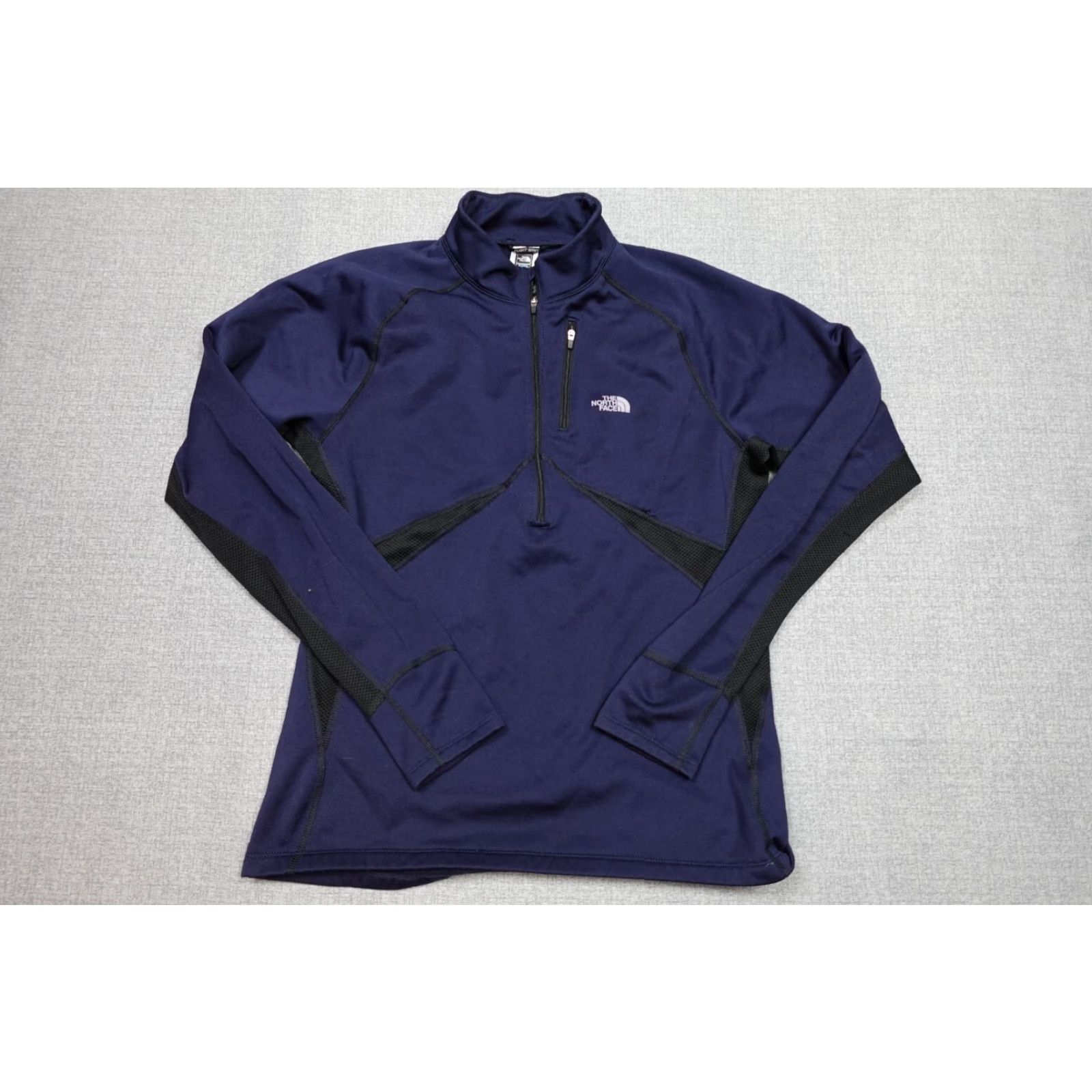 The North Face Nike The North Face Sweater Men M Blue Flight Series Pullover Quarter Zip Lightweight Fleece Logo Zipper Regular Fit Casual Outdoor 90s? Size US M / EU 48-50 / 2 - 2 Thumbnail