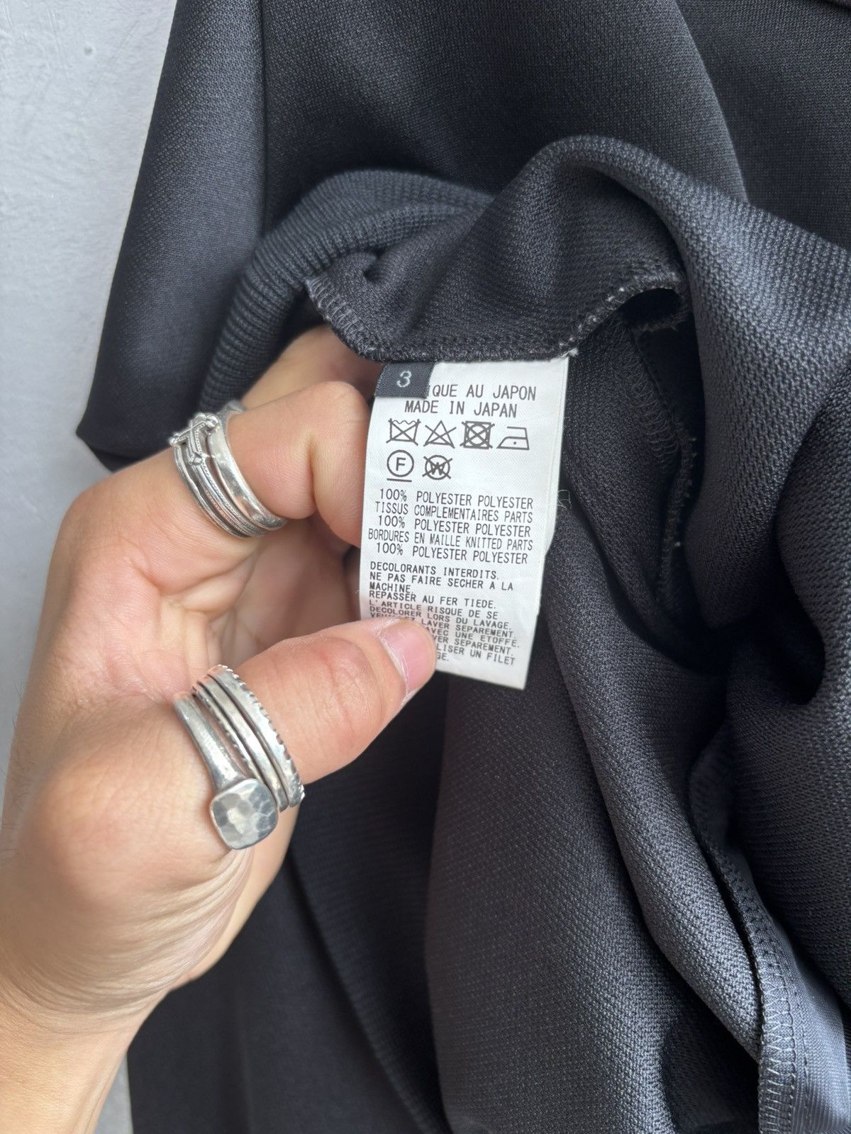 Yohji Yamamoto Yohji Yamamoto SS2024 quarter zip polyester hoodie Size US M / EU 48-50 / 2 - 6 Thumbnail