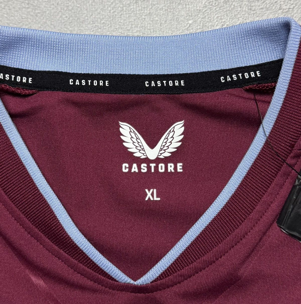 Castore Aston Villa 2022 2023 Home Shirt Soccer Jersey Castore Size US XL / EU 56 / 4 - 17 Thumbnail