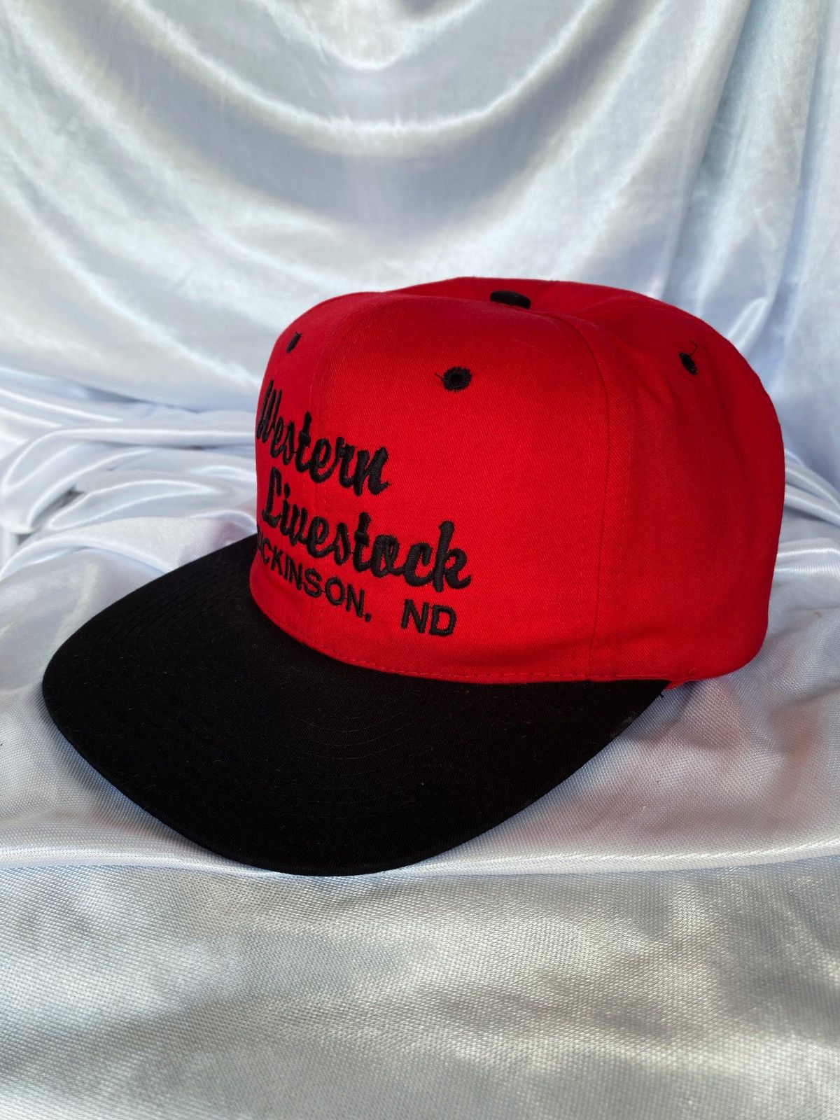 Other hat vintage Western Livestock Dickinson, ND tag nissun cap Size ONE SIZE - 3 Thumbnail