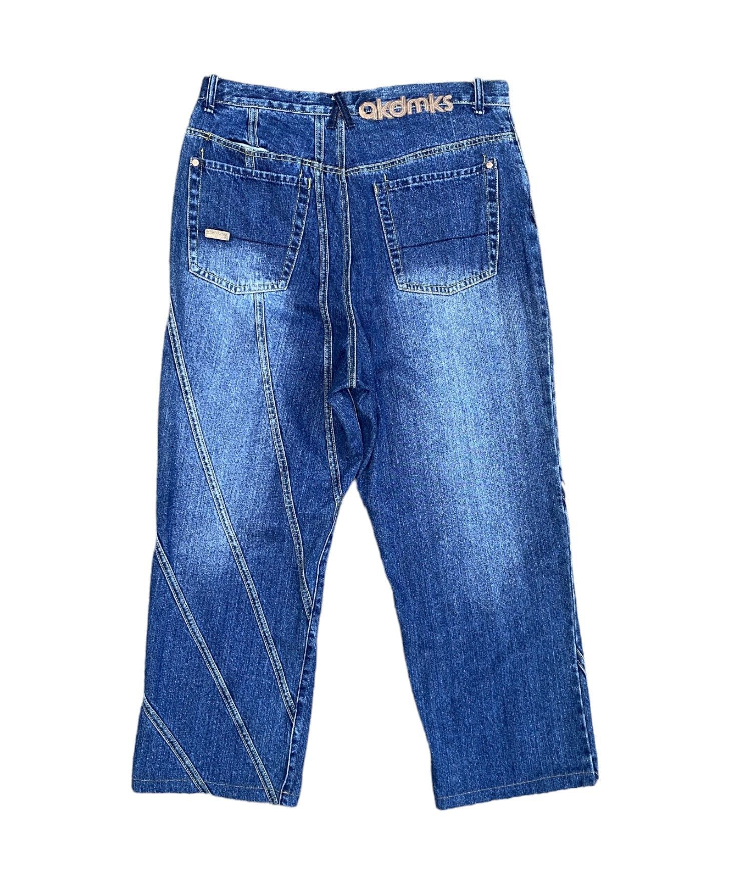 Akademiks Akademiks WIDE BAGGY denim JNCO style W34 inch Size US 34 / EU 50 - 4 Thumbnail