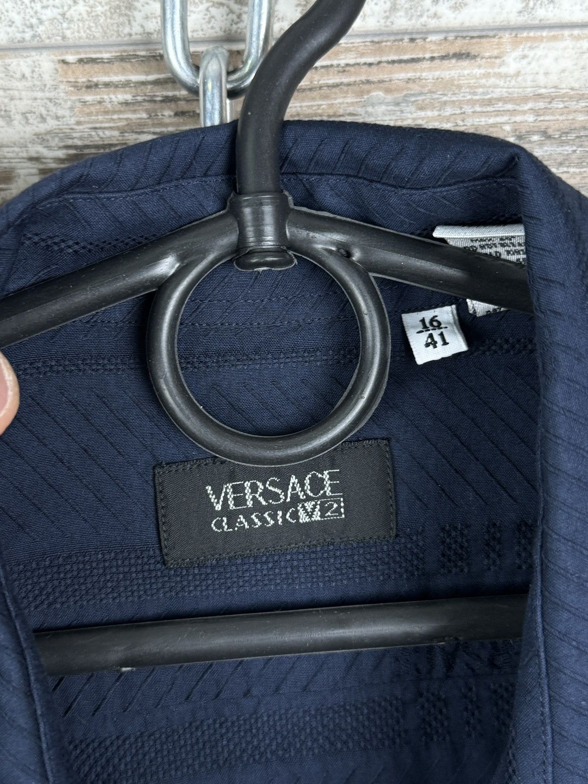 Versace Mens Vintage Versace classic v2 shirts button up luxury Size US M / EU 48-50 / 2 - 7 Thumbnail