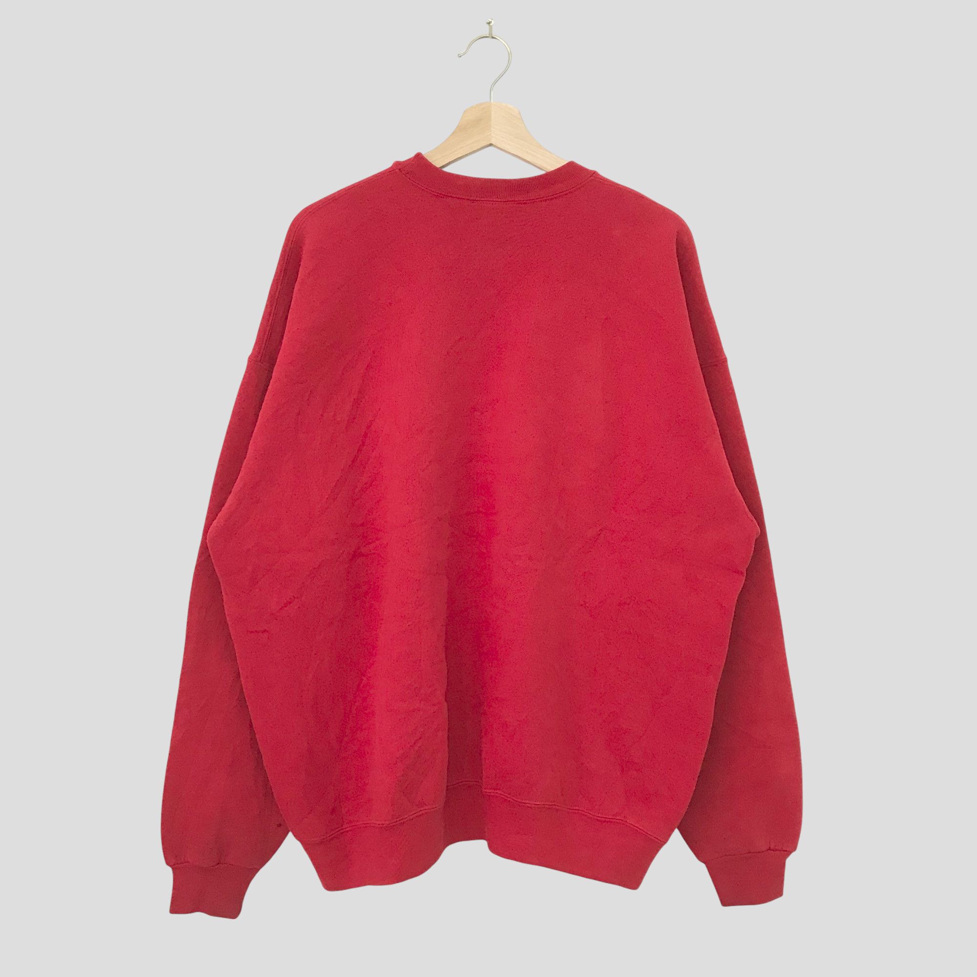 Vintage vintage red sweatshirt - 517 Size US XXL / EU 58 / 5 - 2 Thumbnail