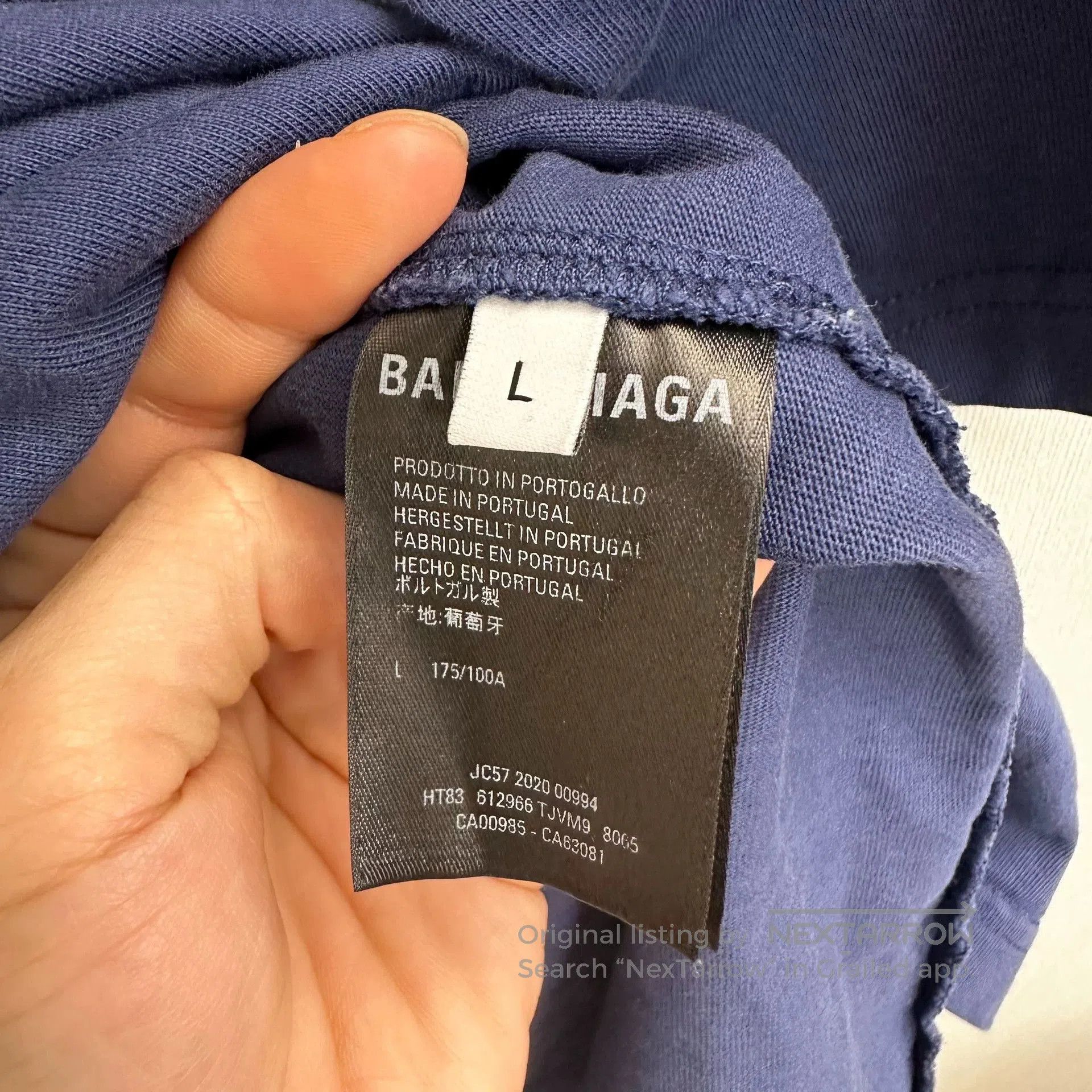 Balenciaga balenciaga short sleeve t. Size US L / EU 52-54 / 3 - 4 Thumbnail