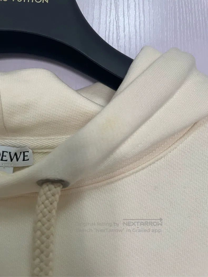Loewe Loewe Beige Hooded Sweatshirt Size S / US 4 / IT 40 - 8 Thumbnail