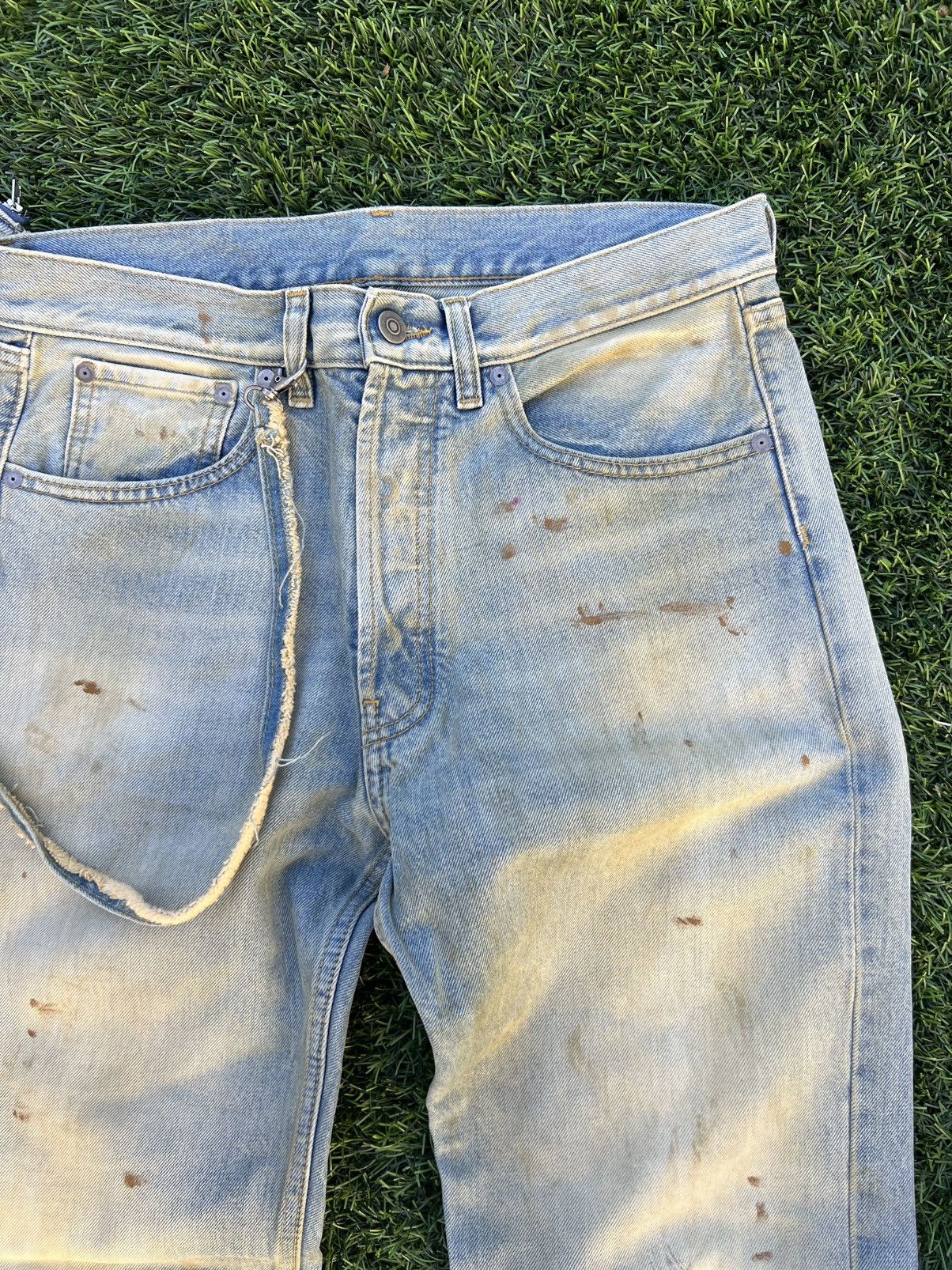 Maison Margiela Margiela Painted Jeans Size US 30 / EU 46 - 4 Thumbnail