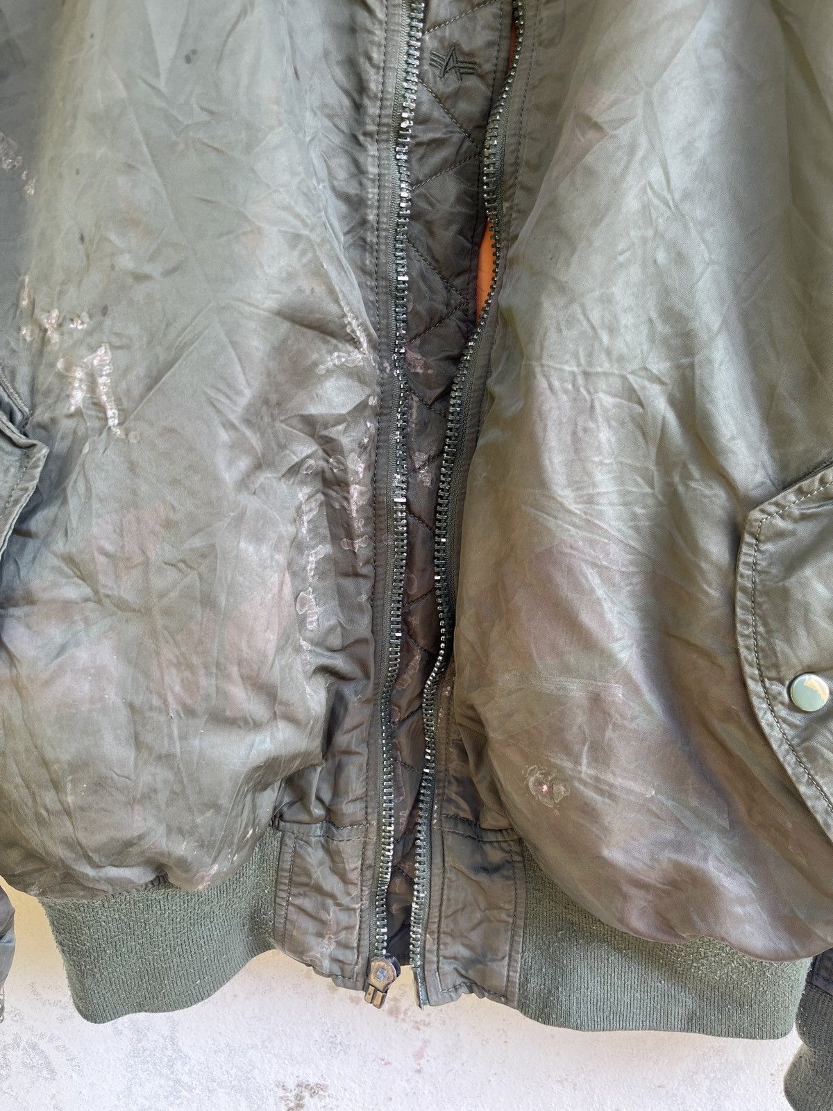 Alpha Industries 🪖VINTAGE ALPHA INDUSTRIES JACKET🪖 Size US L / EU 52-54 / 3 - 6 Thumbnail