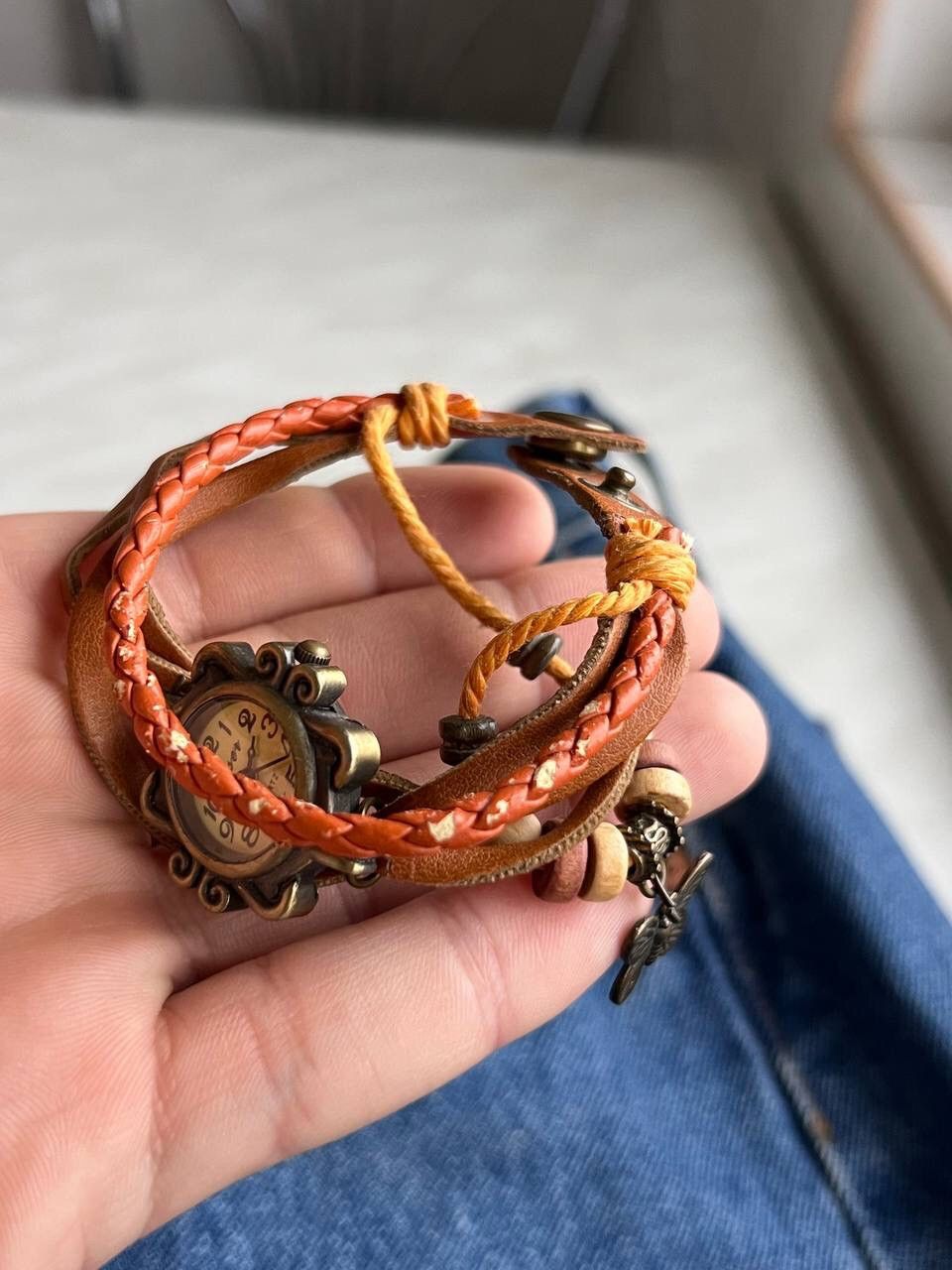 Japanese Brand × Vintage Vintage Japanese style futuristic Watch Orange Amulet 🦋 Size ONE SIZE - 5 Thumbnail