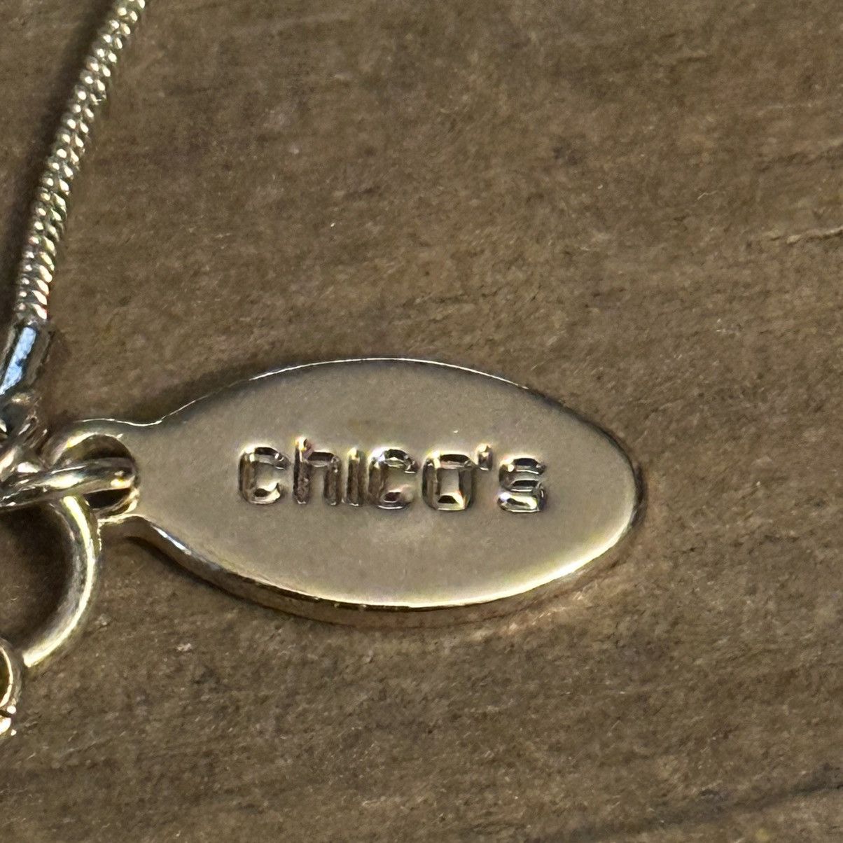 Chicos Chico’s Hexi long pearl gold tone double strand necklace Size ONE SIZE - 5 Thumbnail