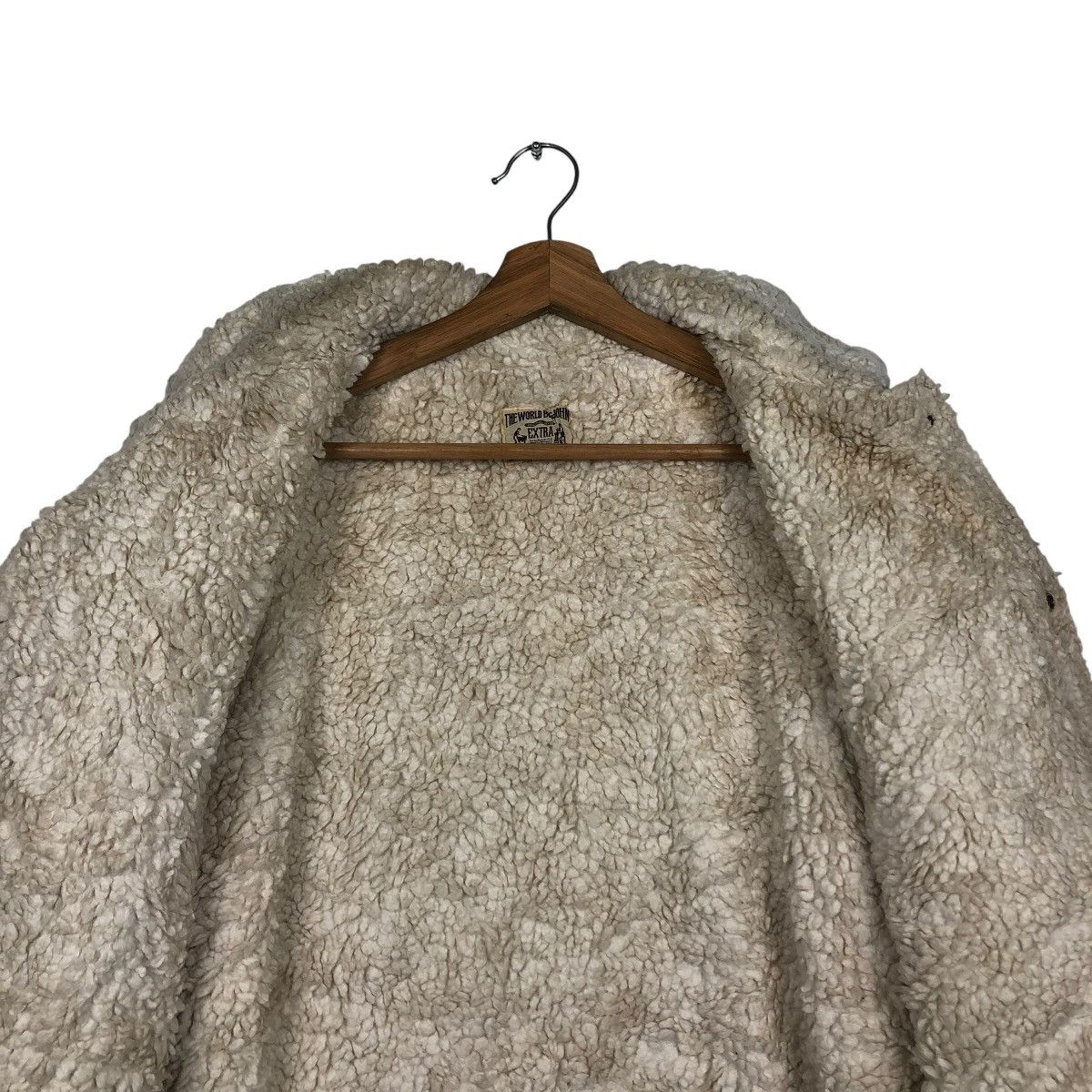 Vintage 🔥VINTAGE DENIM BIKER JACKET BIG JOHN SHERPA TOYO ENTERPRISE Size US L / EU 52-54 / 3 - 14 Thumbnail