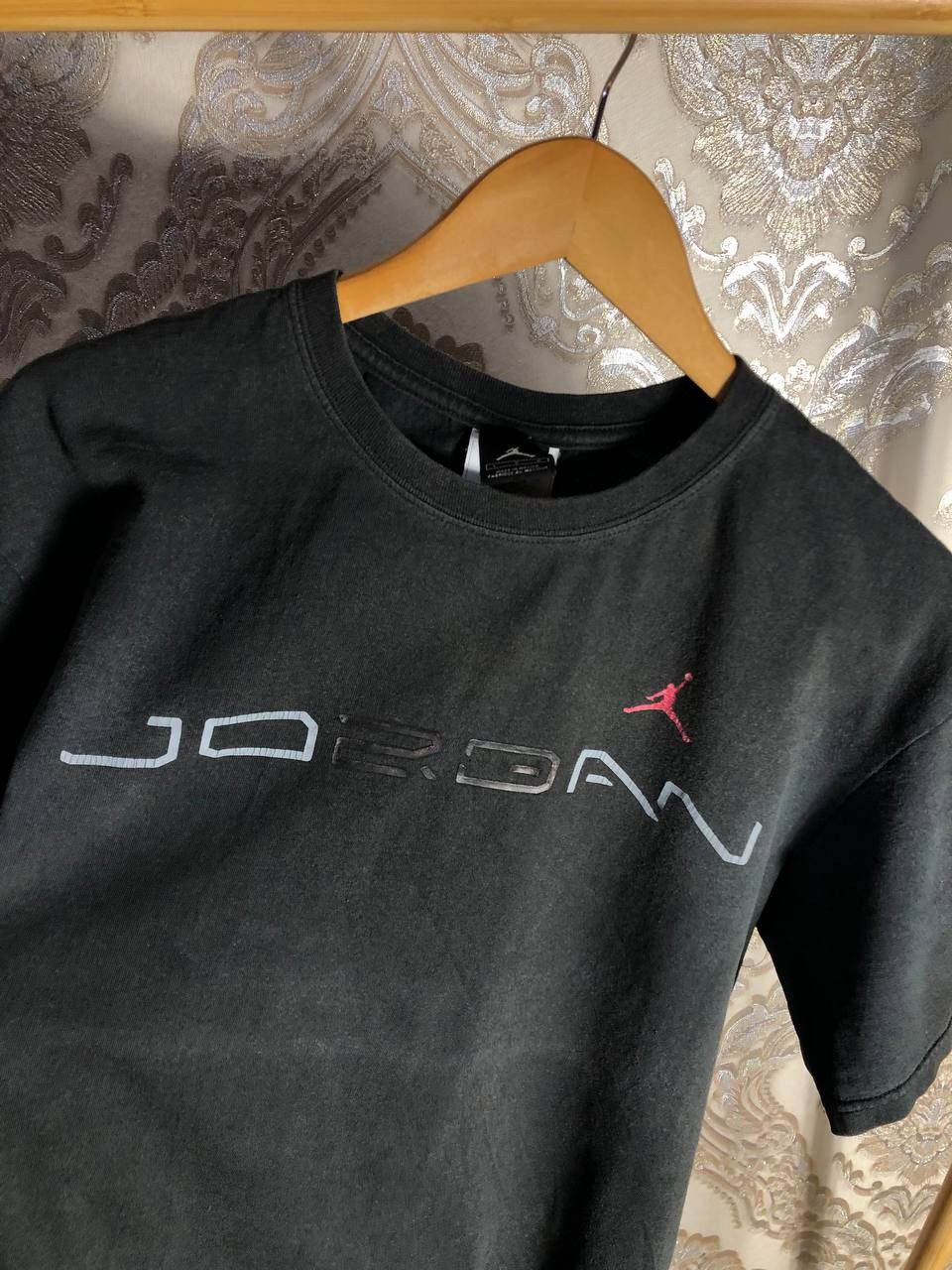 Jordan Brand × Vintage VERY RARE JORDAN RETRO T-SHIRT BIG LOGO AIR DRILL Y2K 90s Size US L / EU 52-54 / 3 - 4 Thumbnail