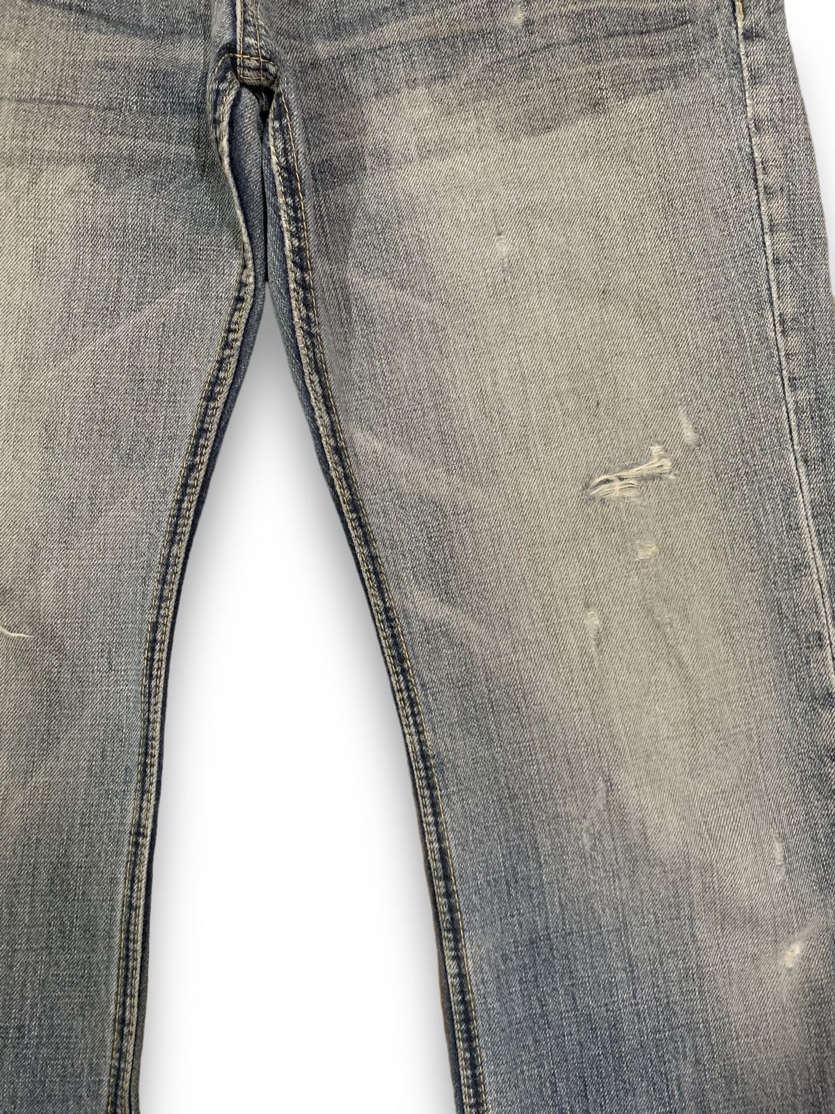 Japanese Brand Vintage Japanese Brand Aldelio Bootcut Distressed Jeans Size US 31 - 7 Thumbnail