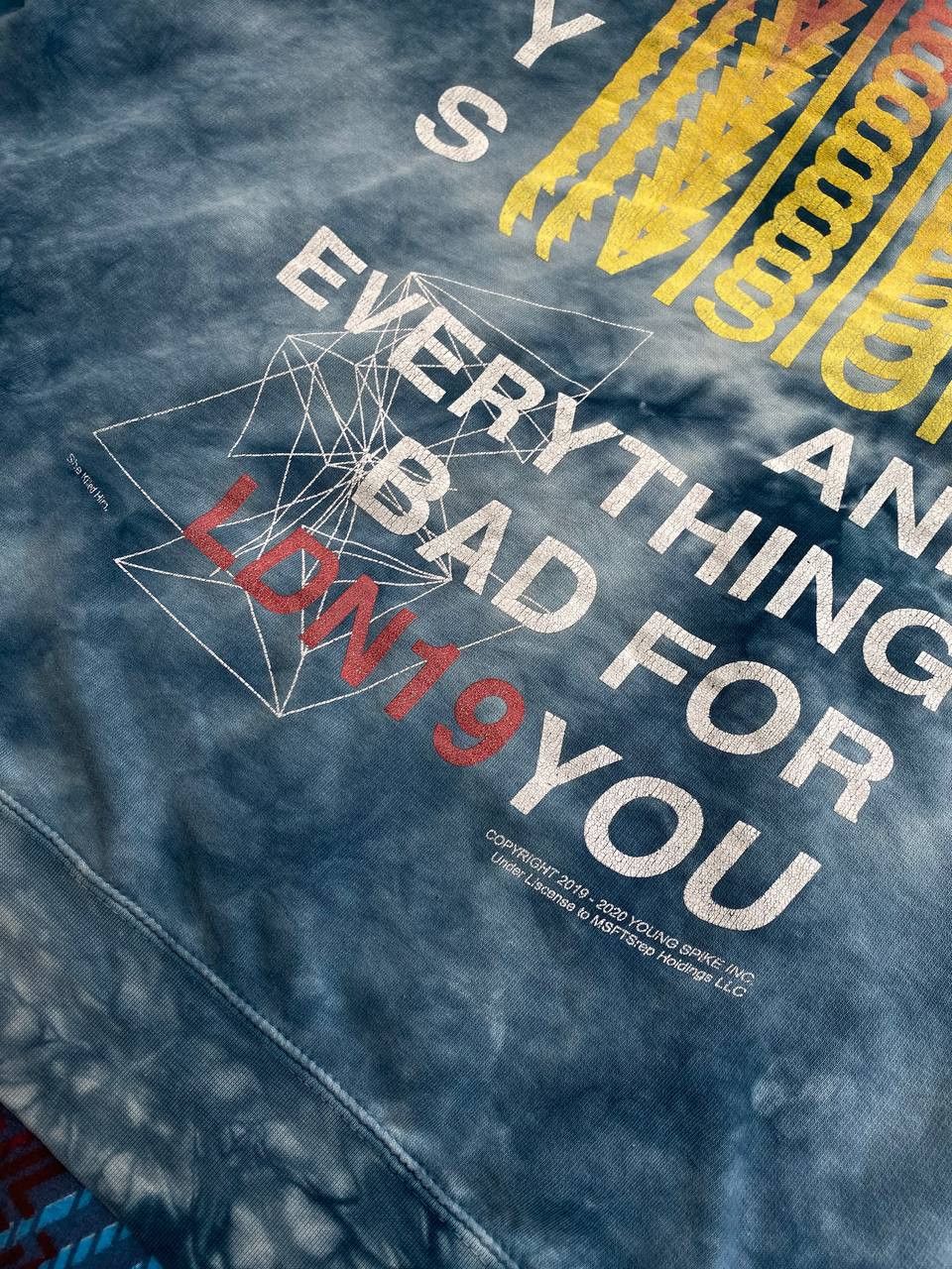 Msftsrep × Vintage MSFTSrep Syre Jaden Smith Vision Tour Hoodie Size US XXL / EU 58 / 5 - 4 Thumbnail