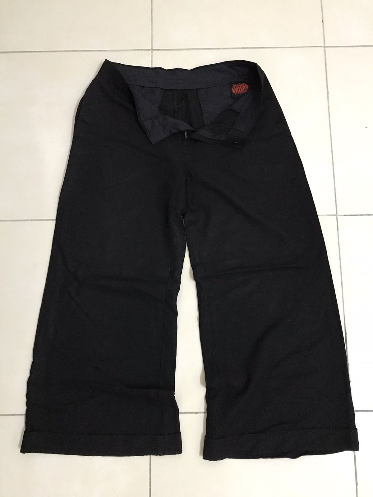 Jean Paul Gaultier Jean Paul Gaultier Black Wool Tailored dress Pants Size US 29 - 7 Thumbnail