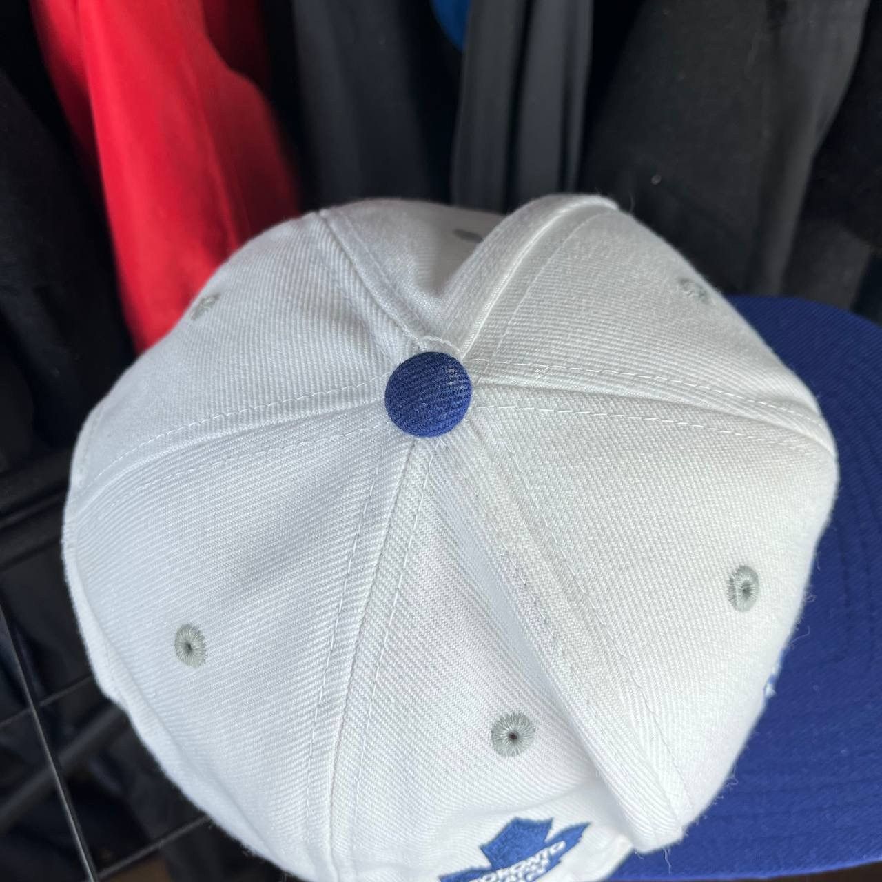 NHL × Vintage Reebok NHL Toronto Maple Leafs Cap Hat Snapback Hockey Size ONE SIZE - 6 Thumbnail