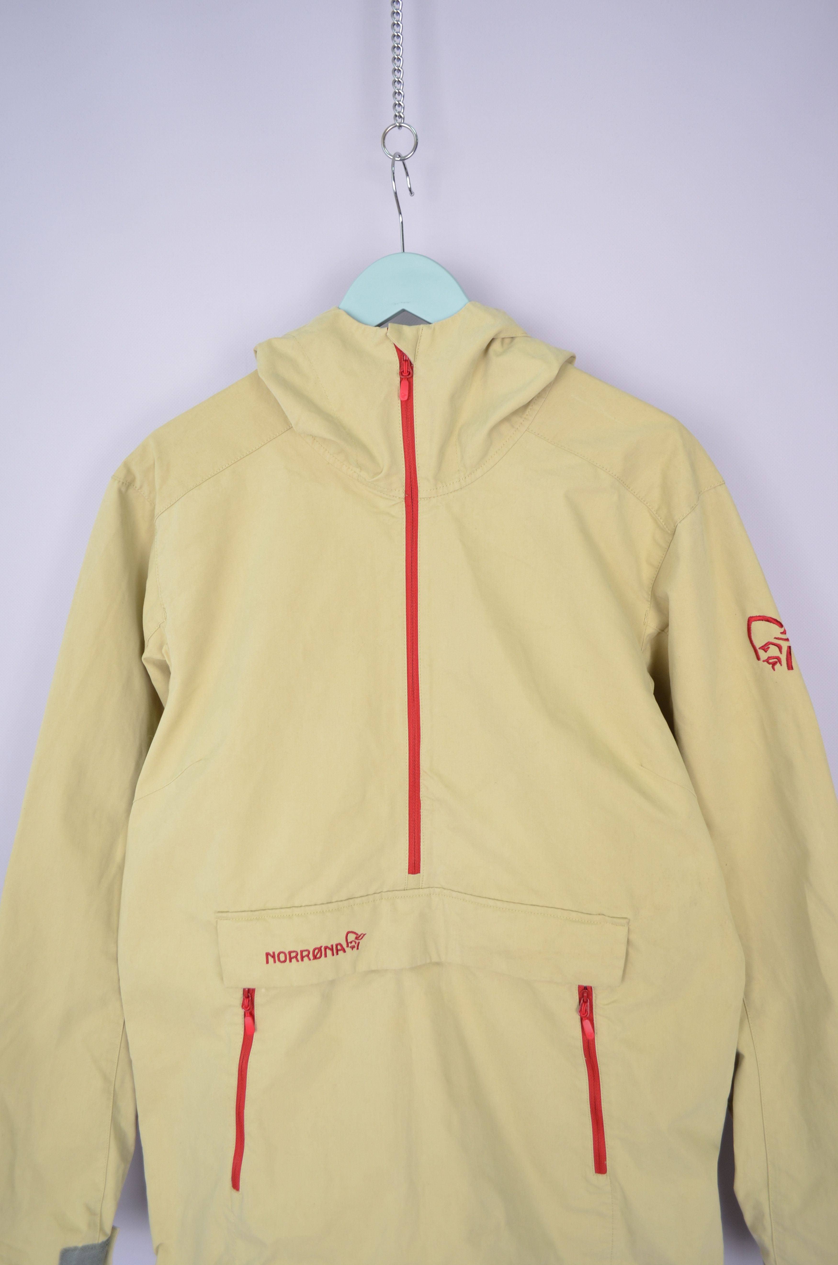 Norrona Norrona Jacket Large Hooded Svalbard Anorak Outdoor Hiking Size L / US 10 / IT 46 - 2 Thumbnail