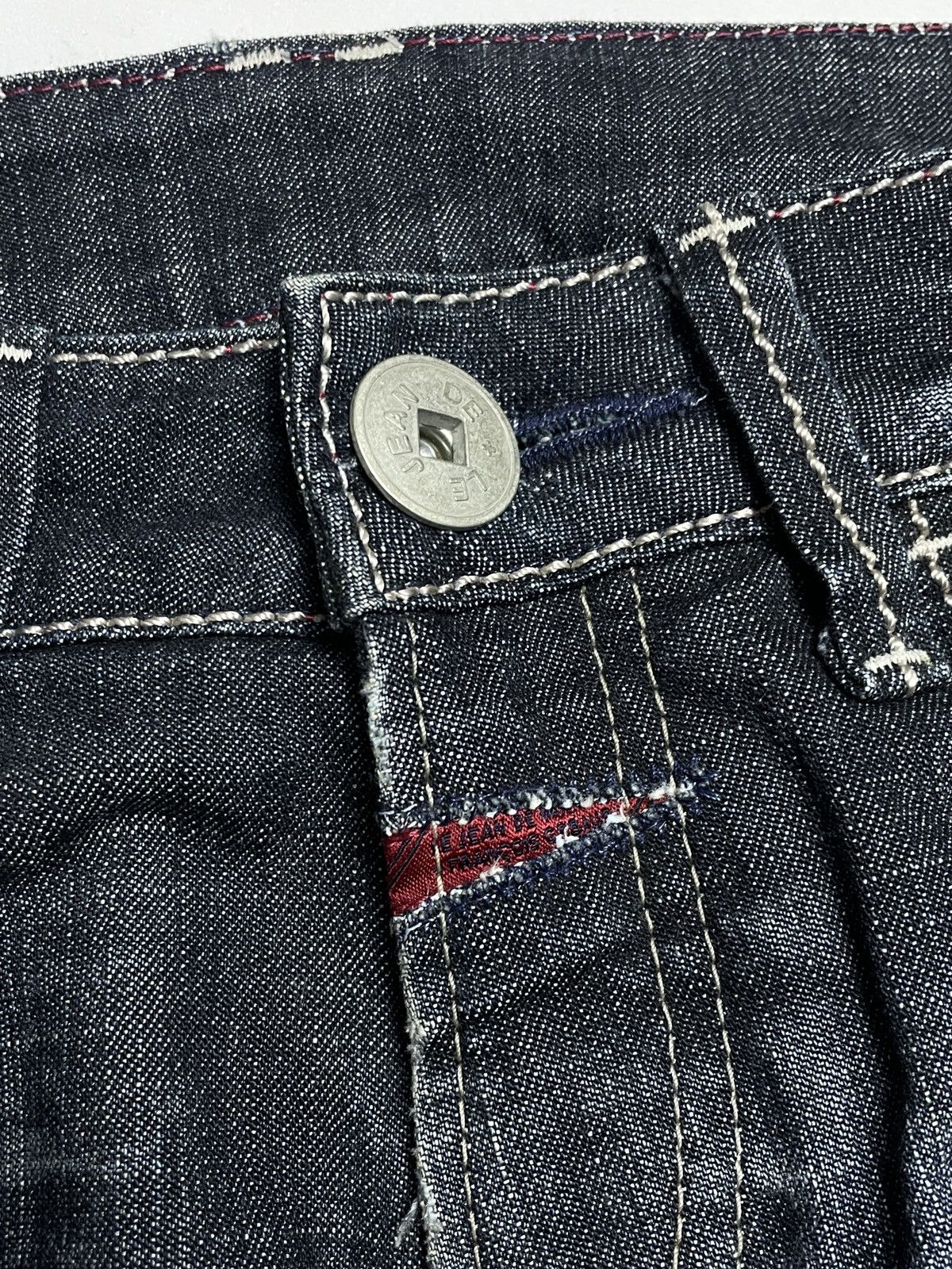 Marithe + Francois Girbaud Marithe Francois Girbaud - Crash Faded Lowrise Denim Pants Size US 29 - 8 Thumbnail