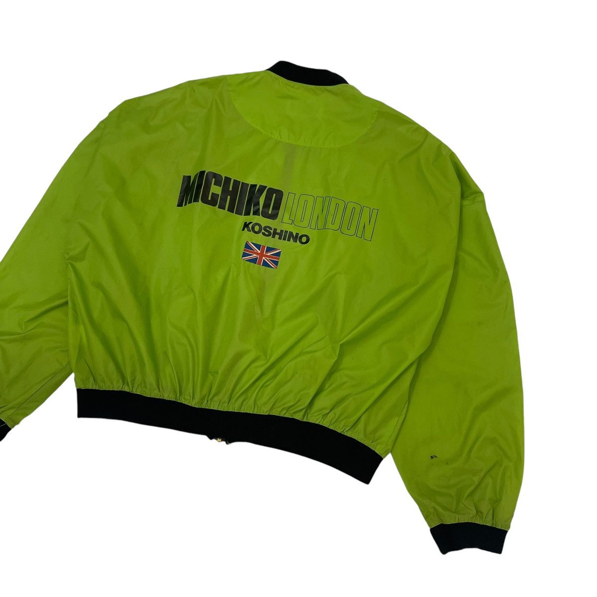 Japanese Brand × Michiko Koshino London ⚡️Vintage 90s Michiko Koshino London Bomber Jacket Size US M / EU 48-50 / 2 - 9 Thumbnail