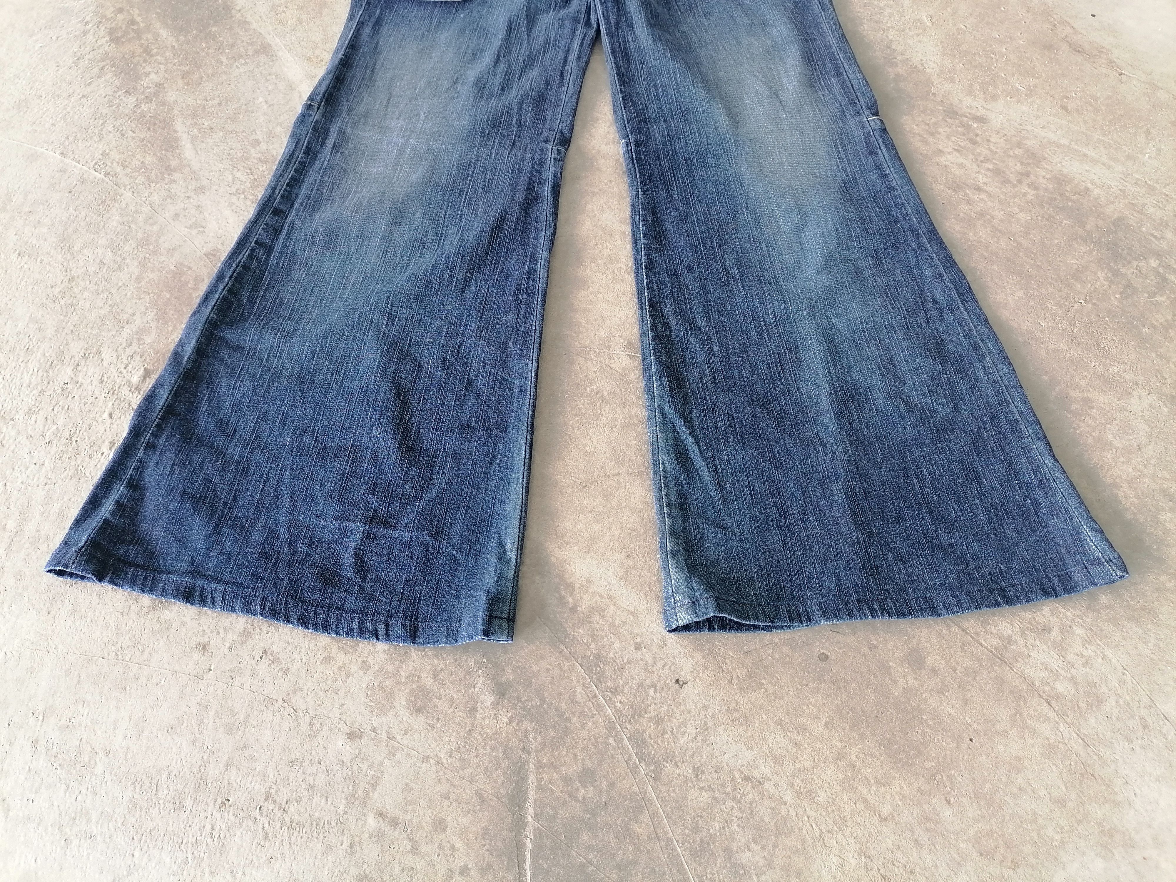 Japanese Brand × Marithe + Francois Girbaud Flare Jeans Marithe Francois Girbaud Baggy Denim Pants Size 27" / US 4 / IT 40 - 3 Thumbnail
