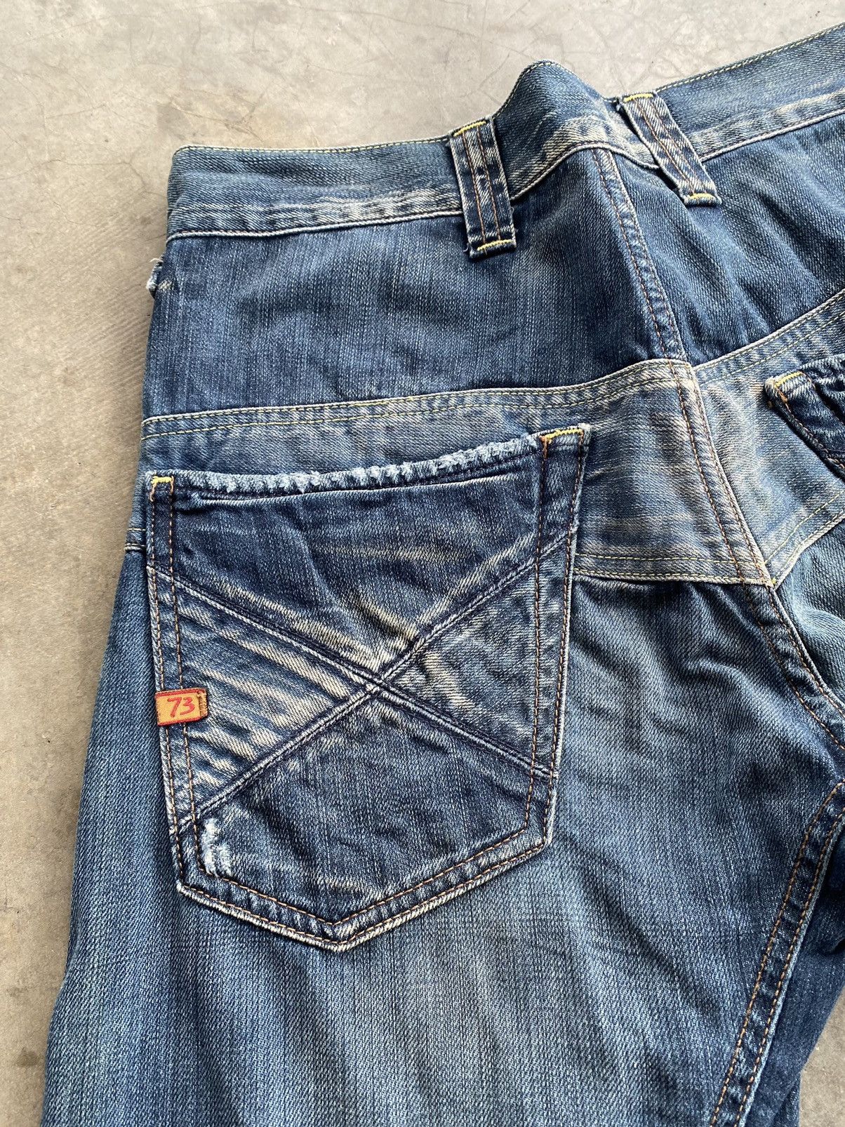 Evisu × Momotaro Jeans × Pepe Jeans Baggy Jeans Pepe London Wash Blue p112 Size US 32 / EU 48 - 7 Thumbnail