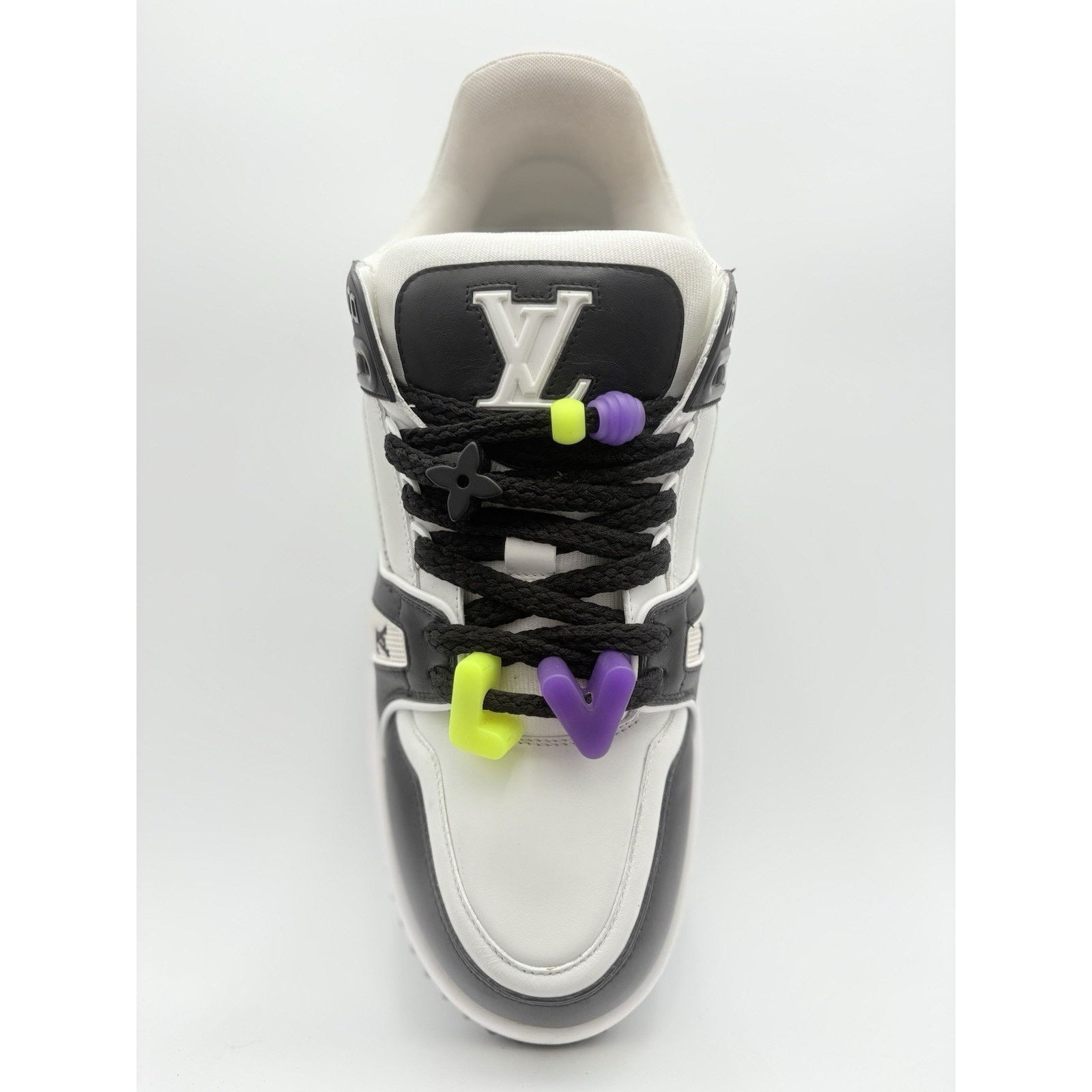 Louis Vuitton 13-13.5 US Louis Vuitton Maxi ' Black White ' | SUPER CLEAN! Size US 13 / EU 46 - 5 Thumbnail