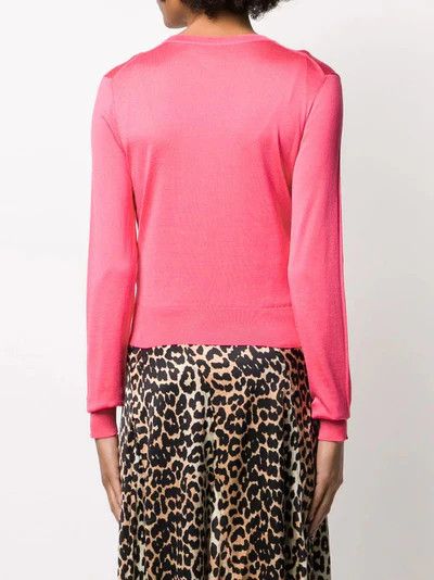 Designer o1y0925 Sweater in Fuchsia Size XS / US 0-2 / IT 36-38 - 4 Thumbnail
