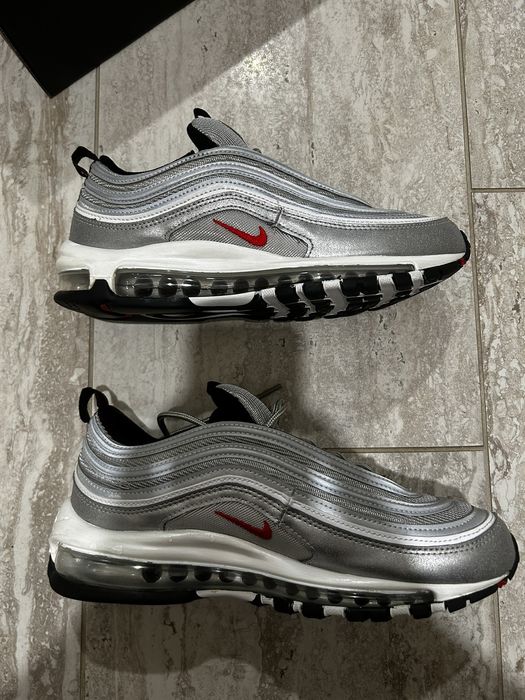 Nike air max 97 silver bullet grailed sale