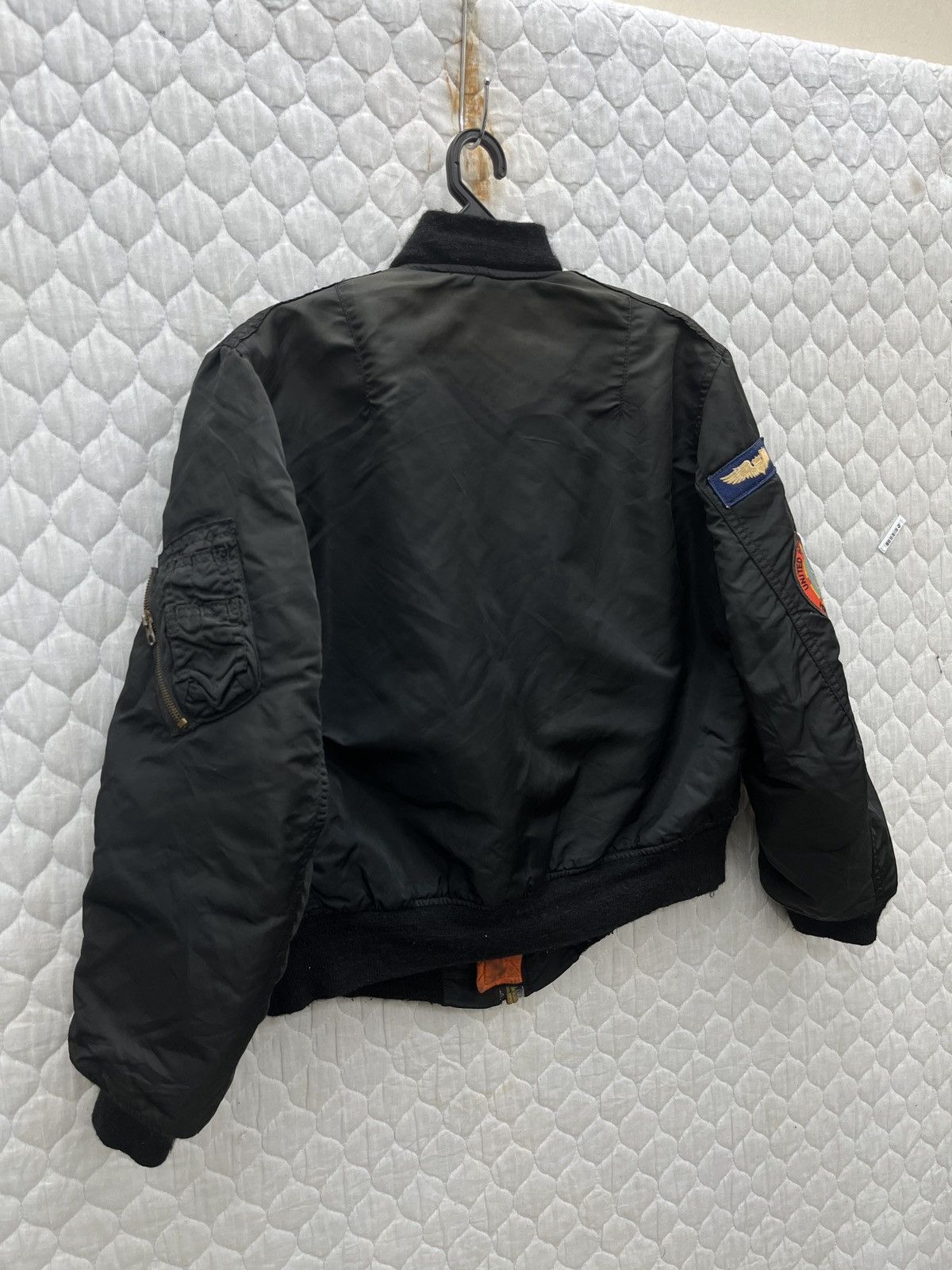 Vintage 🔥🔥🔥STEALS VTG USS ENTERPRISE COMANDING OFFICER MA1 JACKET Size US M / EU 48-50 / 2 - 9 Thumbnail