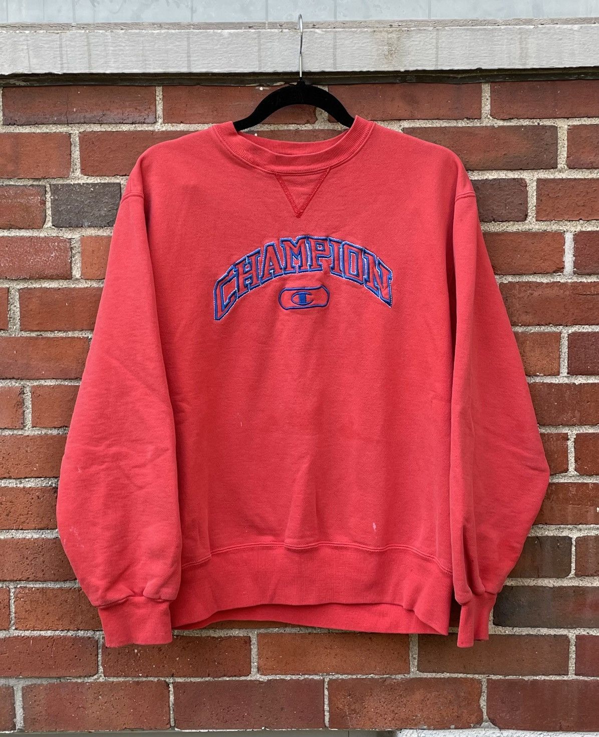 Champion Vintage 80s Champion Embroidered Crewneck Sweatshirt Size US XL / EU 56 / 4 - 1 Thumbnail
