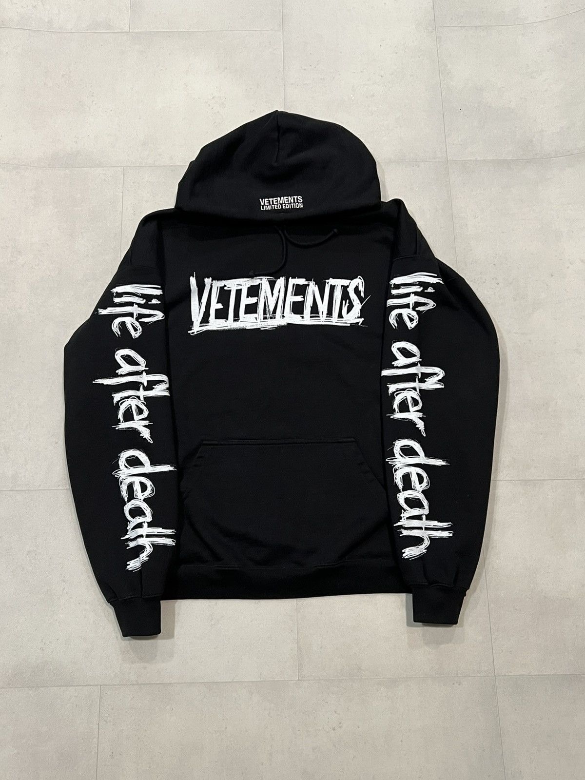 Balenciaga × Vetements Vetements metal patch world tour 2033 | Grailed