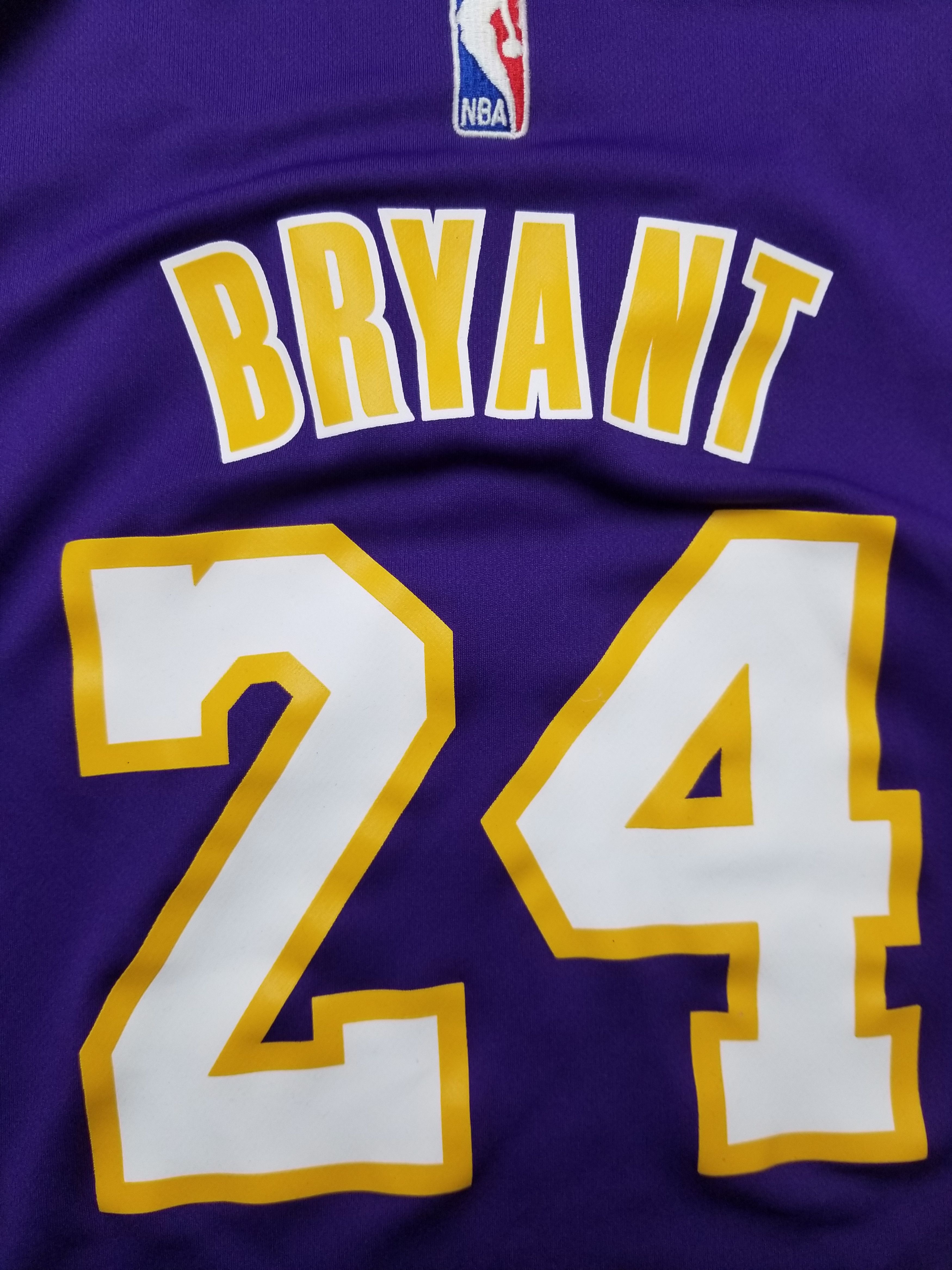 Adidas Adidas Los Angeles Lakers #24 Kobe Bryant Basketball Jersey Size US S / EU 44-46 / 1 - 4 Thumbnail