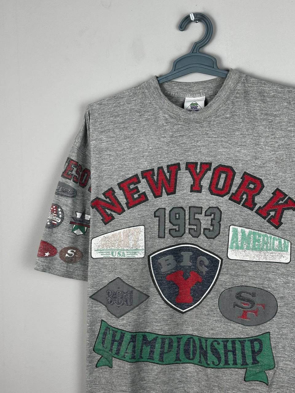 MLB 1992 MLB New York Yankees Rare Vintage T Shirt Size US L / EU 52-54 / 3 - 4 Thumbnail