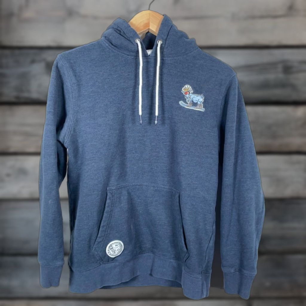 Vintage GOAT USA Hoodie Adult Small Blue Pullover Embroidered Mountain Club Sweatshirt Size US S / EU 44-46 / 1 - 1 Thumbnail