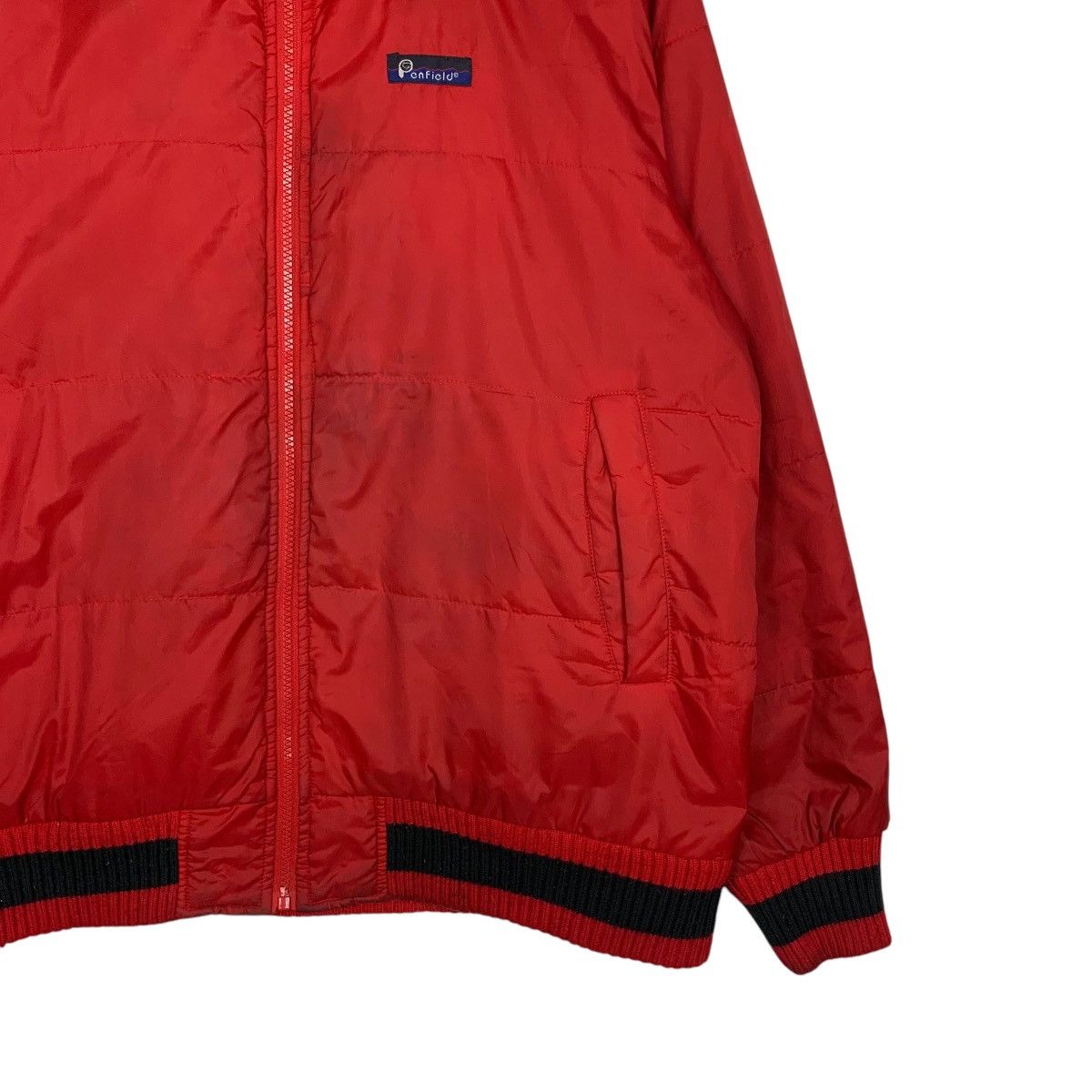 Penfield PENFIELD Red Nylon Faux Fur Hooded Jacket #2781-C125 Size US L / EU 52-54 / 3 - 7 Thumbnail