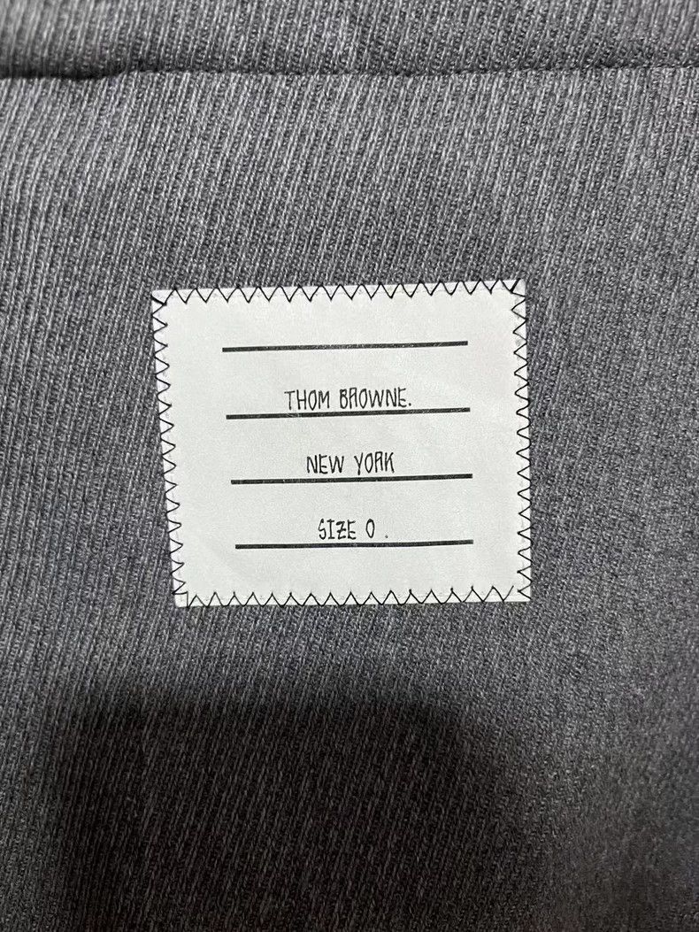 Thom Browne Thom browne Size0 Wool striped suit Size 38R - 6 Thumbnail