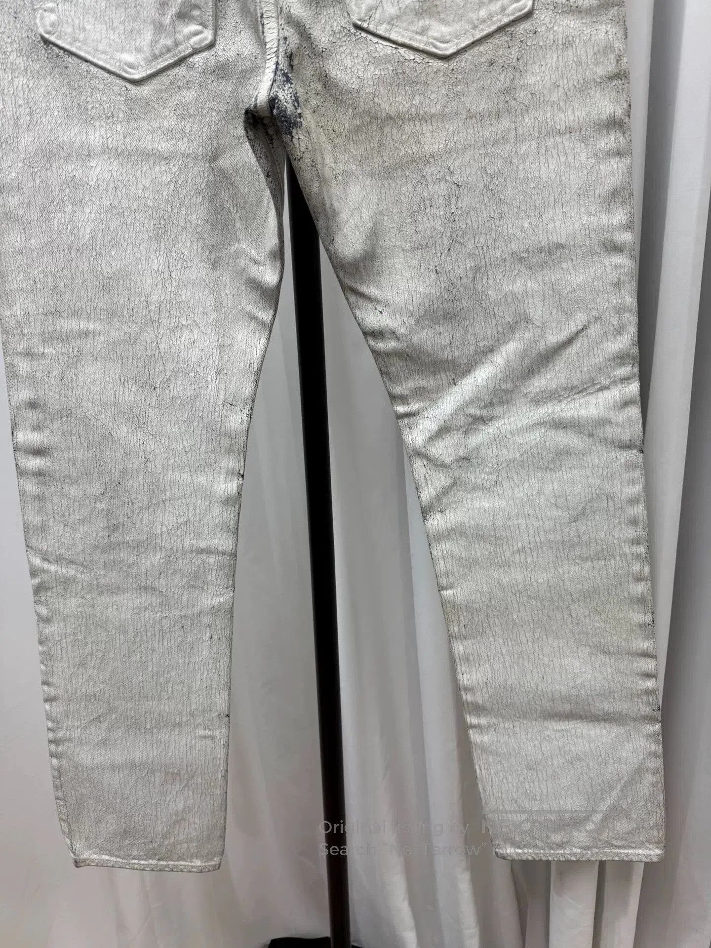 Maison Margiela maison margiela x HM painted denim pants. Size US 34 / EU 50 - 7 Thumbnail