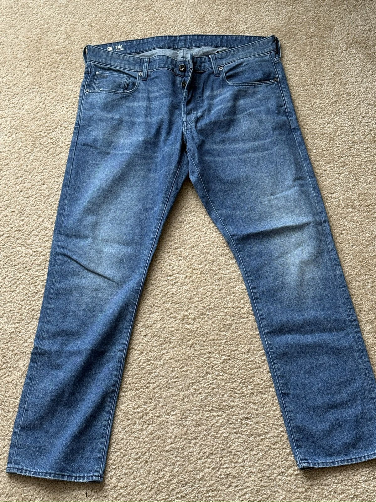 G-Star G-Star 3301 Straight Leg size 38 Size US 38 / EU 54 - 6 Thumbnail