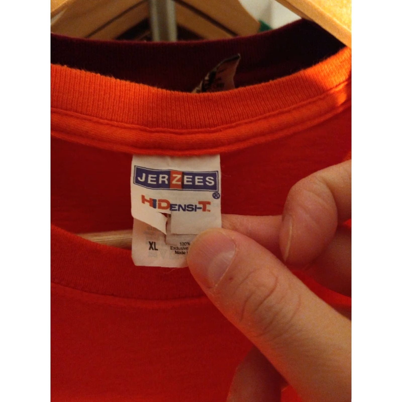 Jerzees VINTAGE NY METS Jacob Degrom Promotional Delta XL CY Young T-Shirt Men Orange XL Crew Neck Short Sleeve Jerzees Cotton Size US XL / EU 56 / 4 - 2 Thumbnail