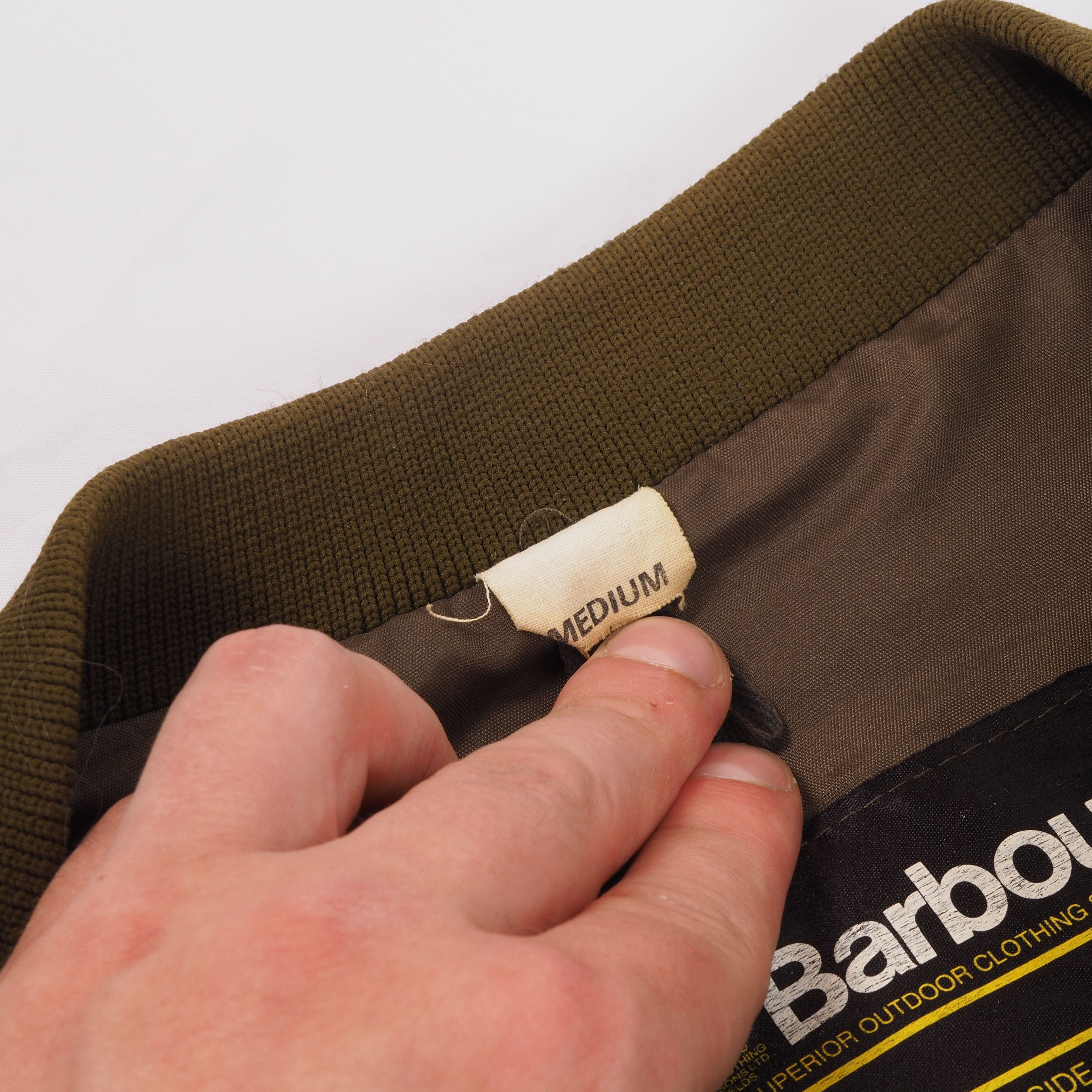 Barbour × Vintage Barbour Vintage Olive Green Quilted Outdoor Hunting Vest Size US M / EU 48-50 / 2 - 4 Thumbnail