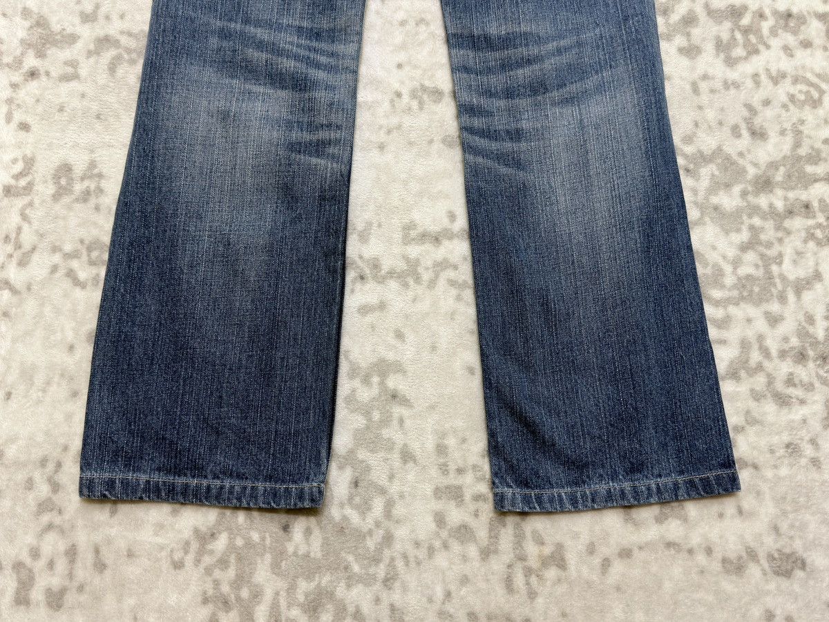Japanese Brand Y2K Betty Smith Straight Cut Buckle Back Low Rise Denim Size 29" - 13 Thumbnail