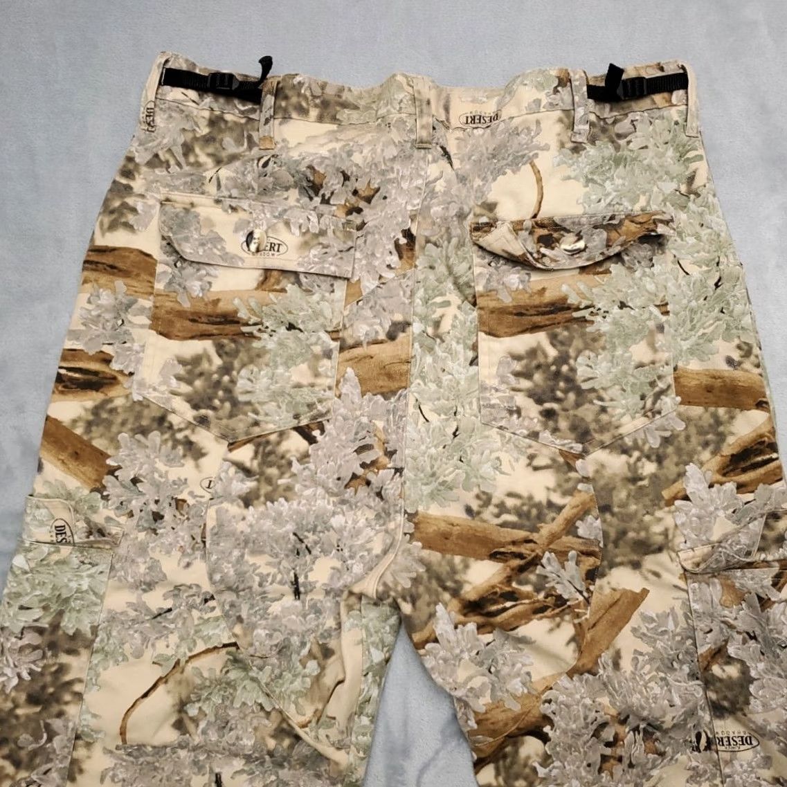 Vintage VINTAGE Kings Camo Pants Mens 38x29 Camouflage Cargo Adjustable Waist VTG Green Brown Desert Shadow Nike? Size US 38 / EU 54 - 7 Thumbnail